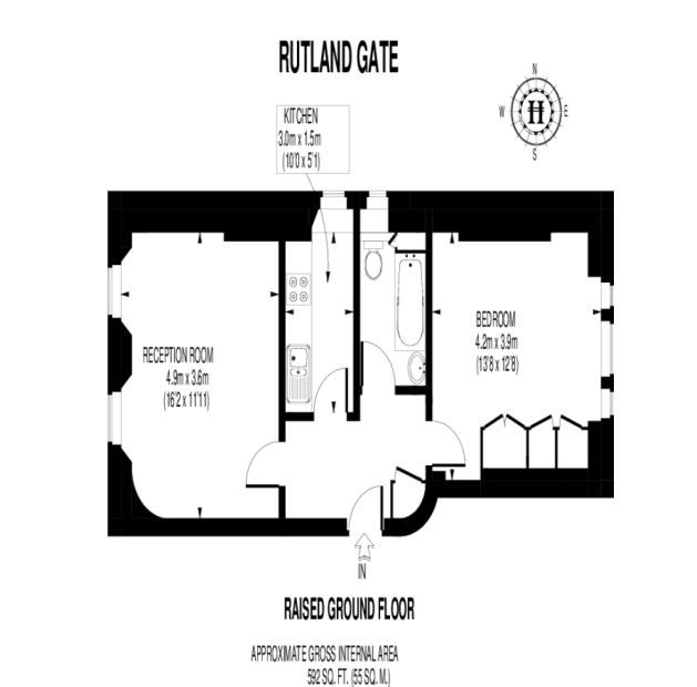 1 bed flat to rent in Rutland Gate, Knightsbridge SW7 Zoopla