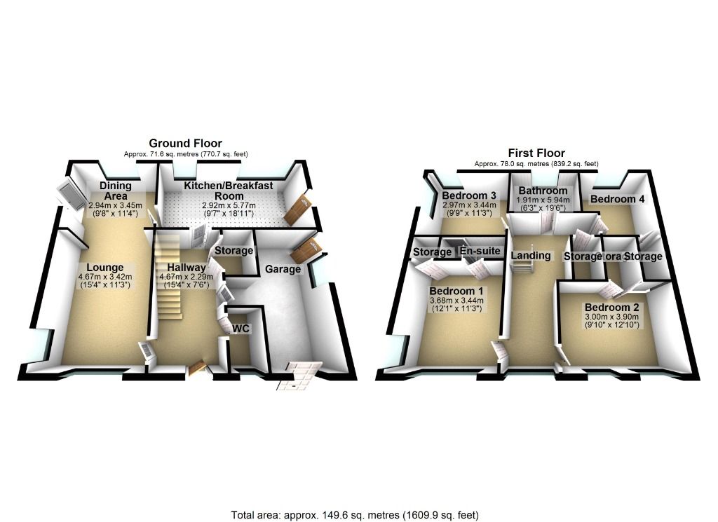 4 bed detached house for sale in Moss Hill, Wrexham LL11 Zoopla