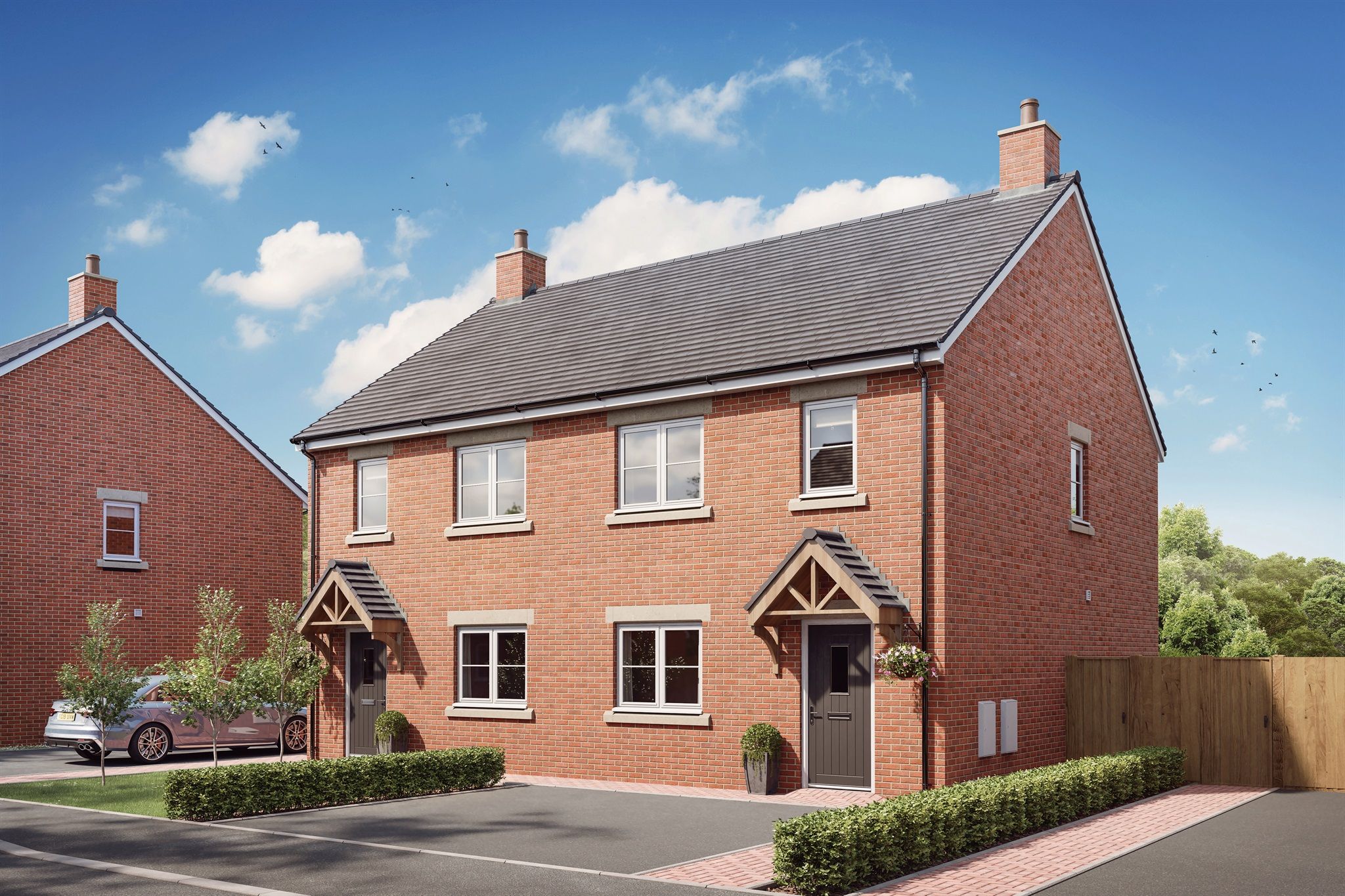 New home, 3 bed semidetached house for sale in Long Street, Wheaton