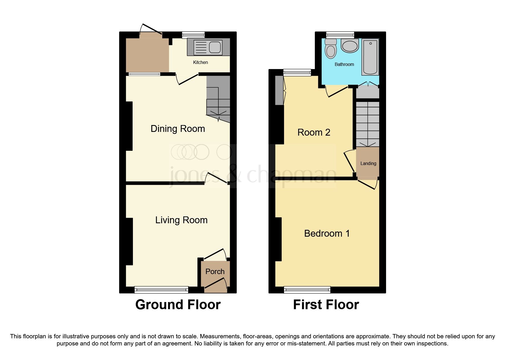 1 bed terraced house for sale in Hinderton Road, Tranmere, Birkenhead