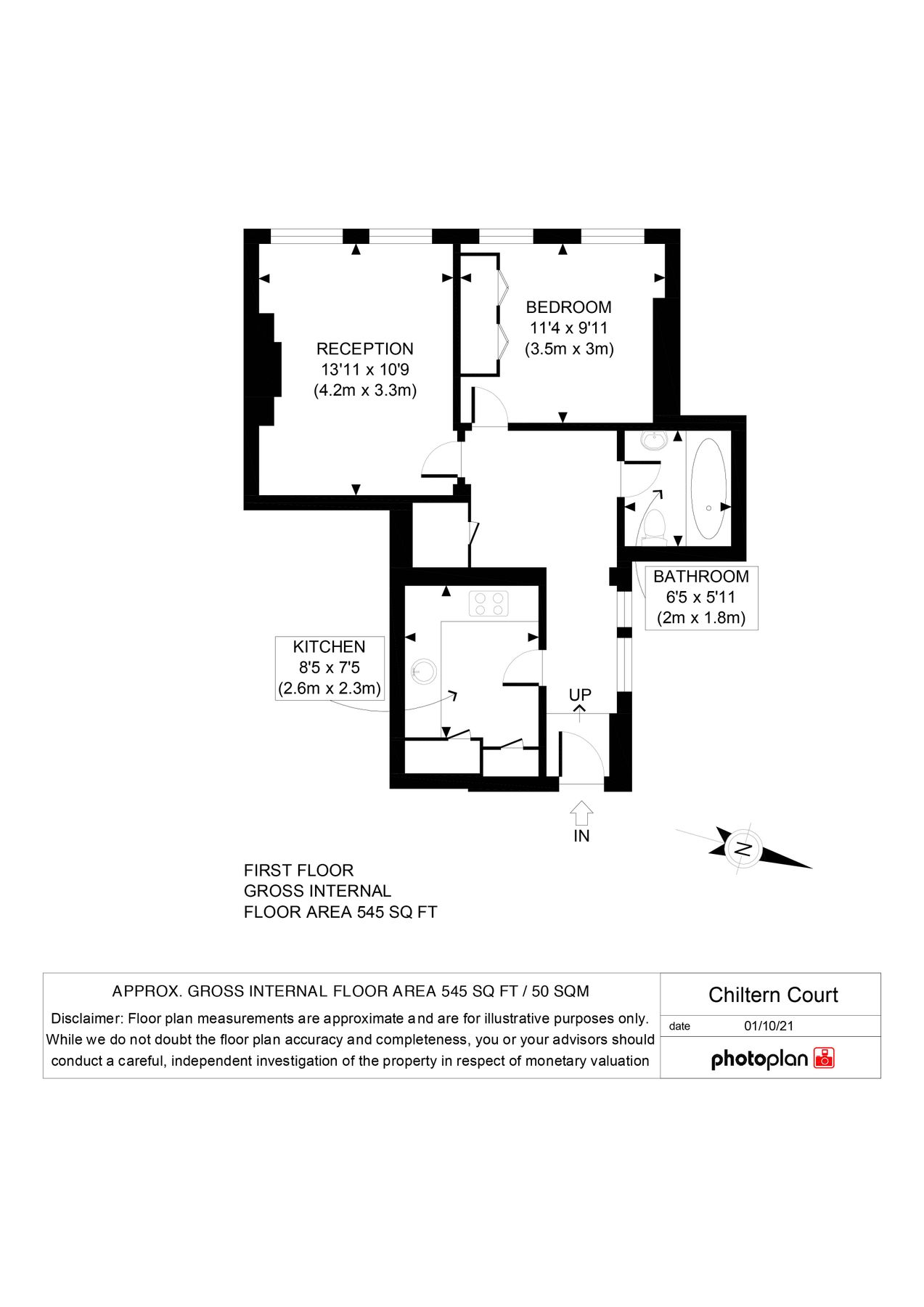 1 bed flat to rent in Chiltern Court, Baker Street, London NW1 Zoopla