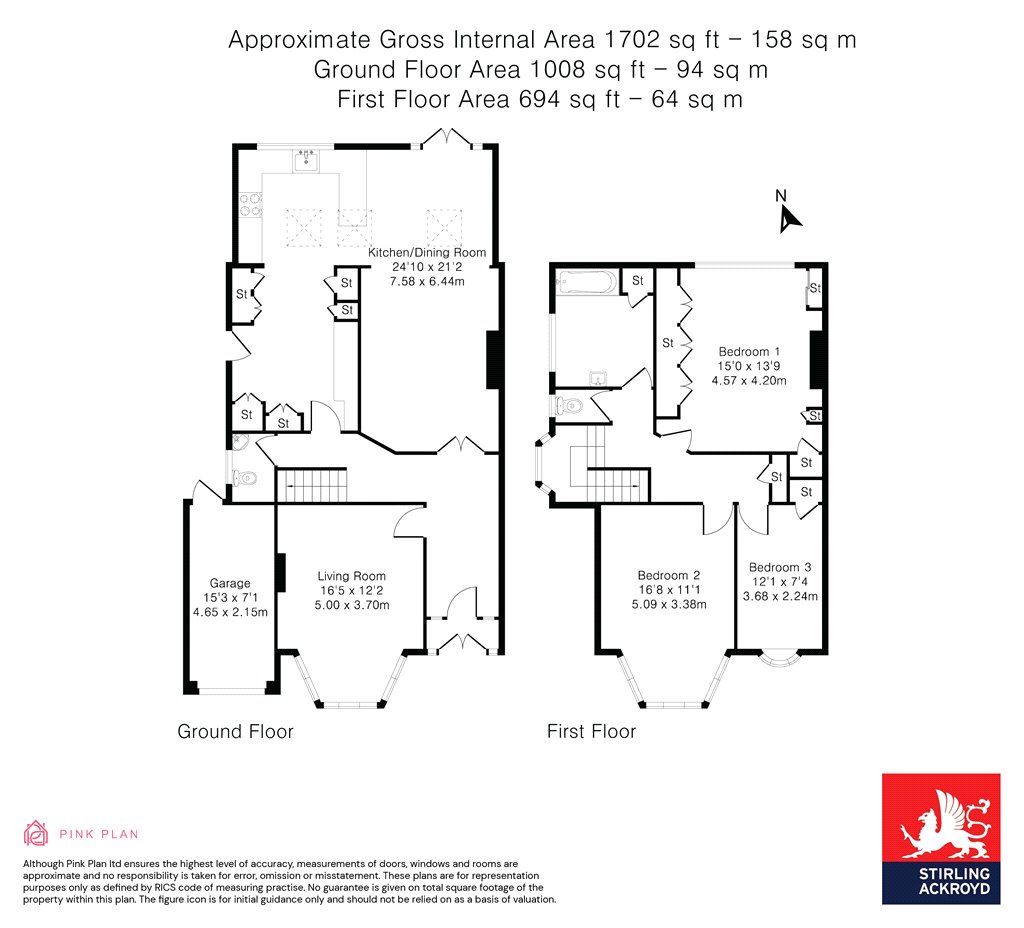 3 bed semidetached house for sale in Montrose Avenue, Twickenham TW2