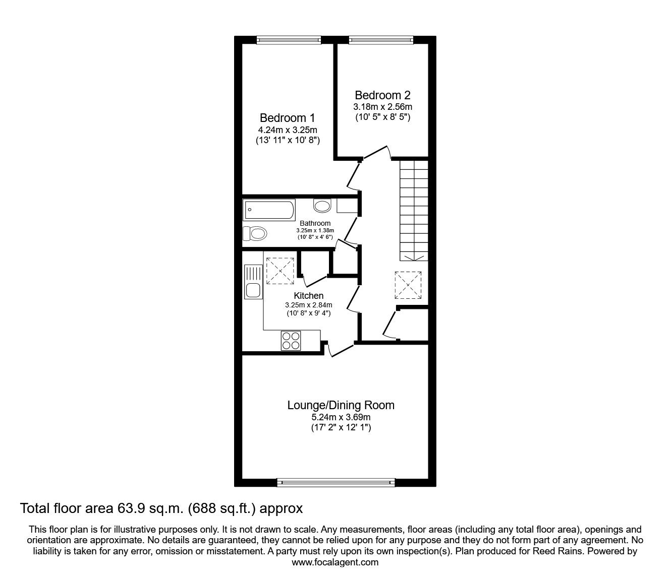 2 bed flat for sale in High Street, Ecclesfield, Sheffield, South
