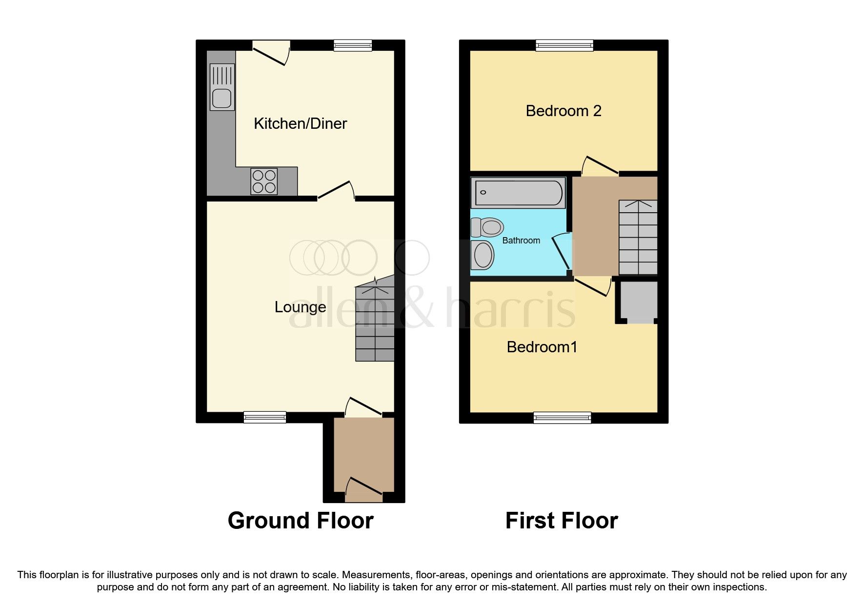 2 bed terraced house for sale in Leslie Close, Freshbrook, Swindon SN5