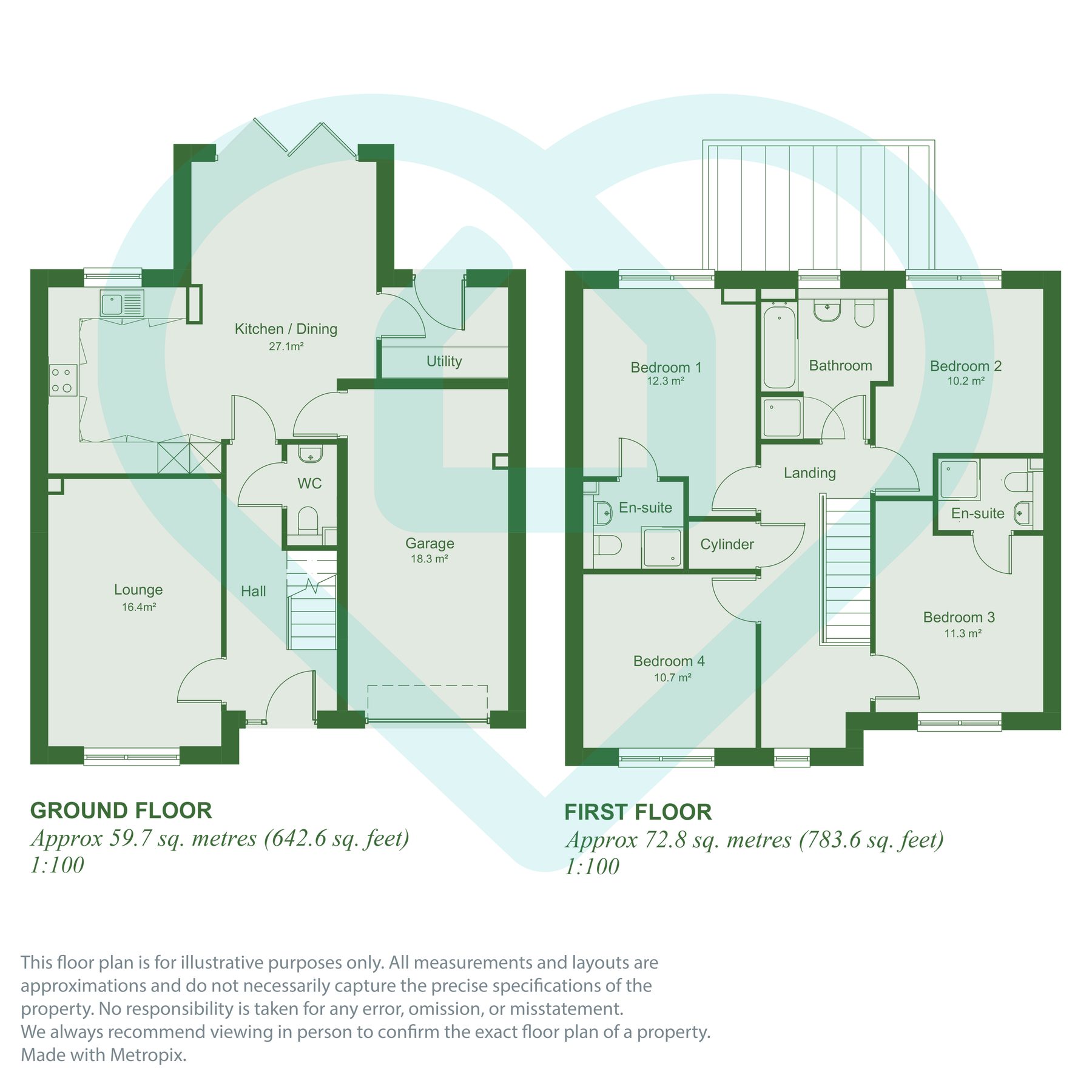 New home, 4 bed detached house for sale in The Meadows, Knights Gate