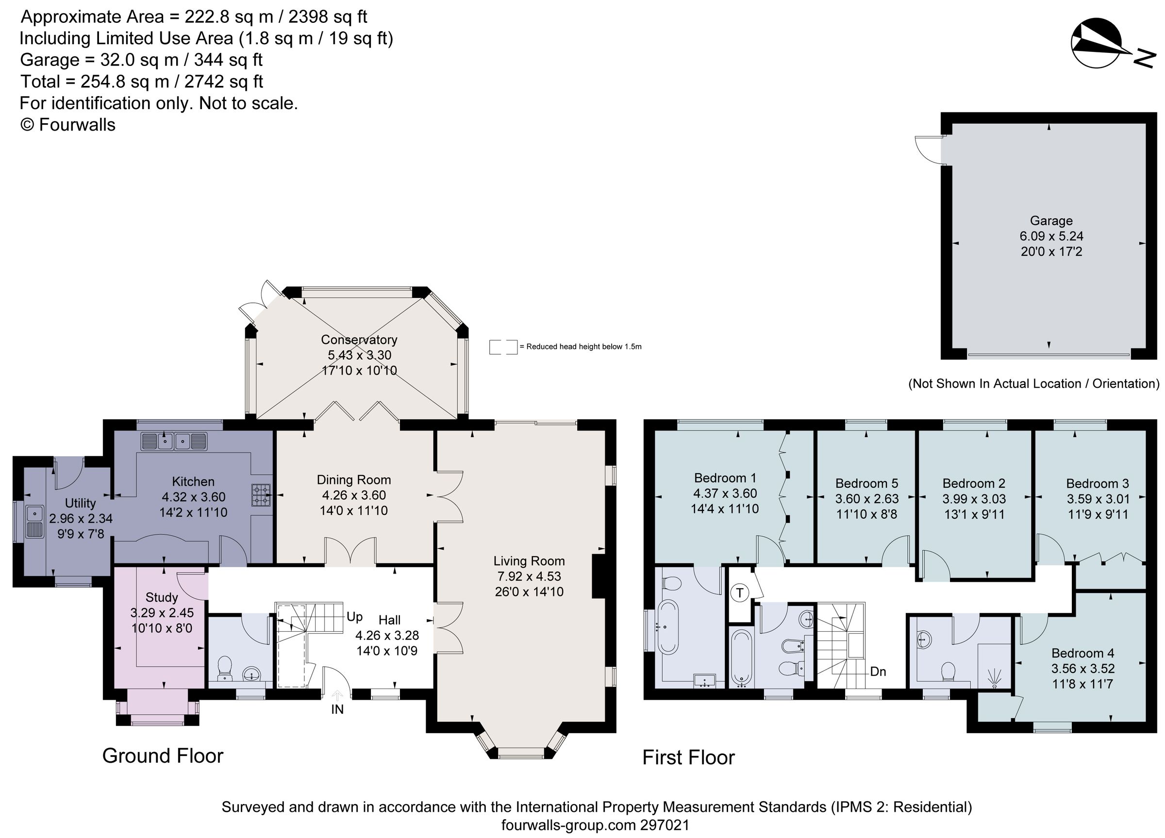 5 bed detached house for sale in Palace Gardens, Royston, Hertfordshire