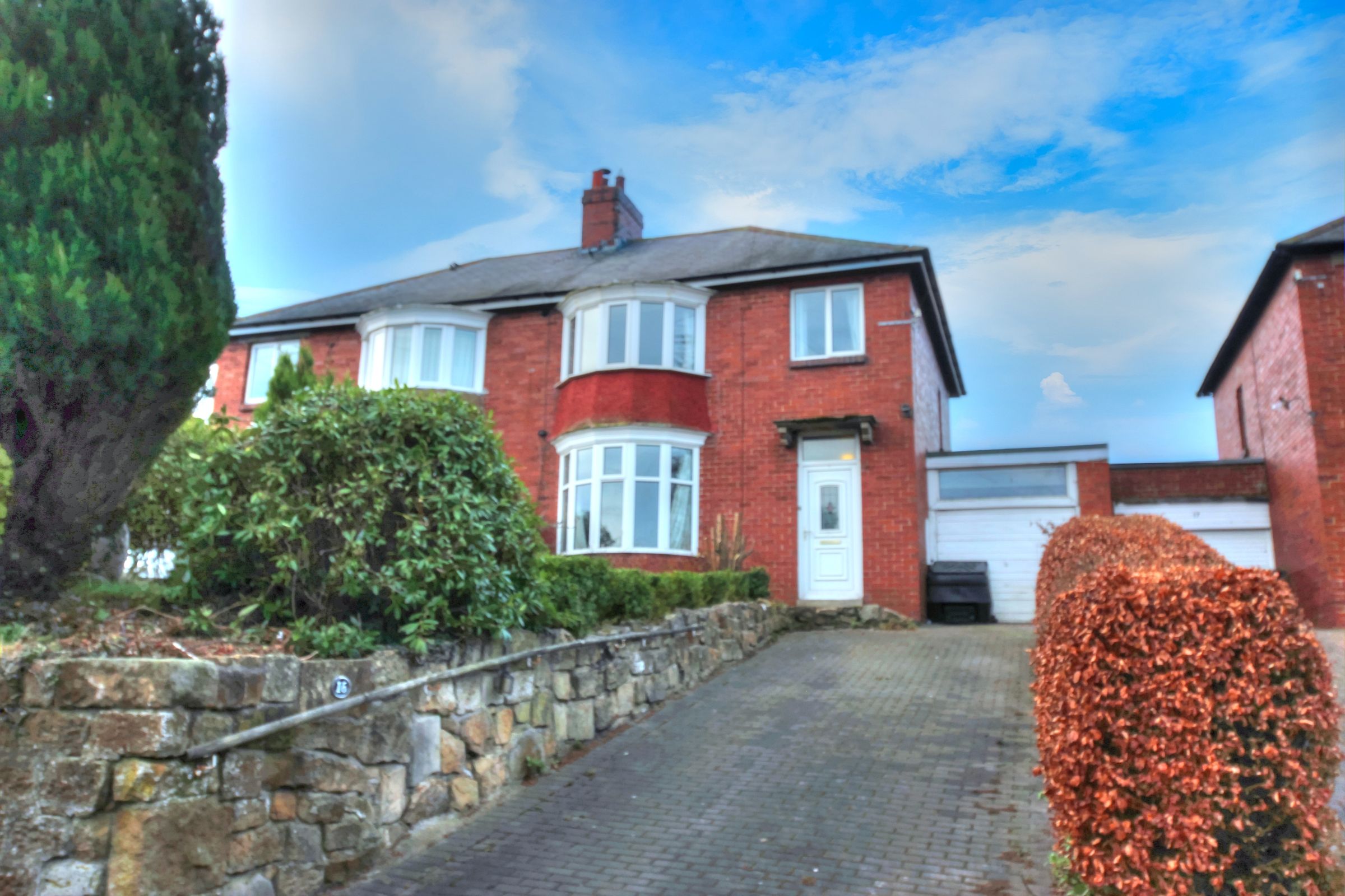 3 bed semidetached house for sale in Lesbury Road, Lesbury, Alnwick