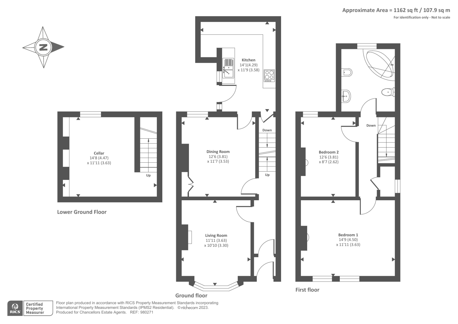 2 bed semidetached house for sale in Worcester, Worcestershire WR5