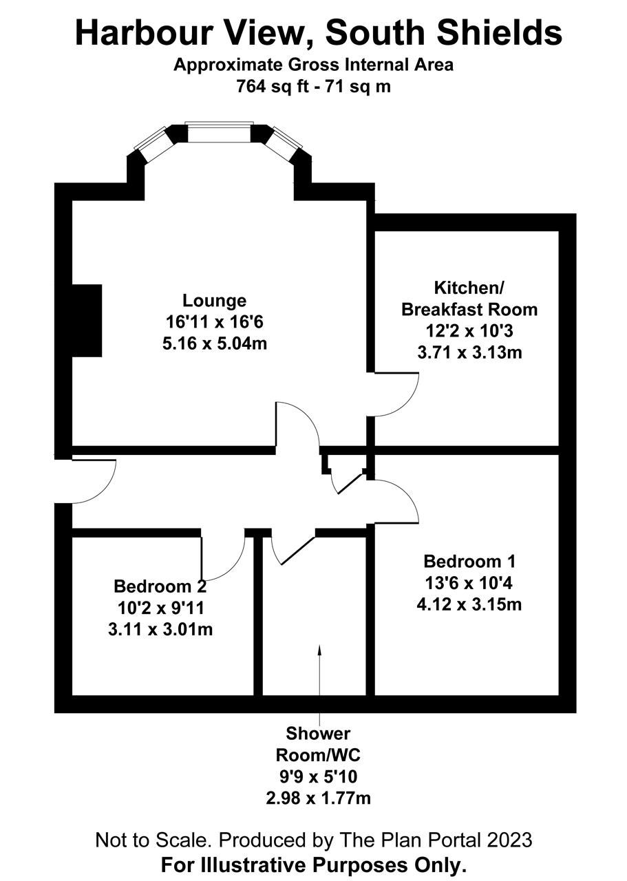 2 bed flat for sale in Harbour View, South Shields NE33 Zoopla