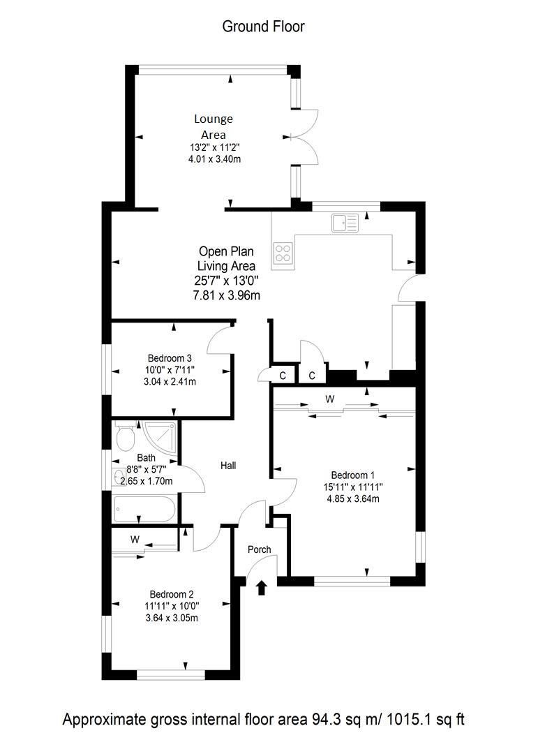 3 bed detached bungalow for sale in Elm Park, Ferring, Worthing BN12