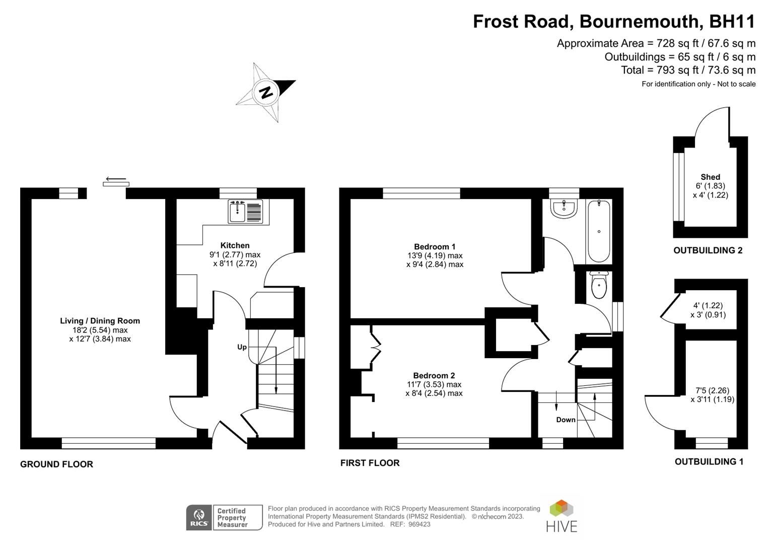 2 bed semidetached house for sale in Frost Road, Bournemouth BH11 Zoopla