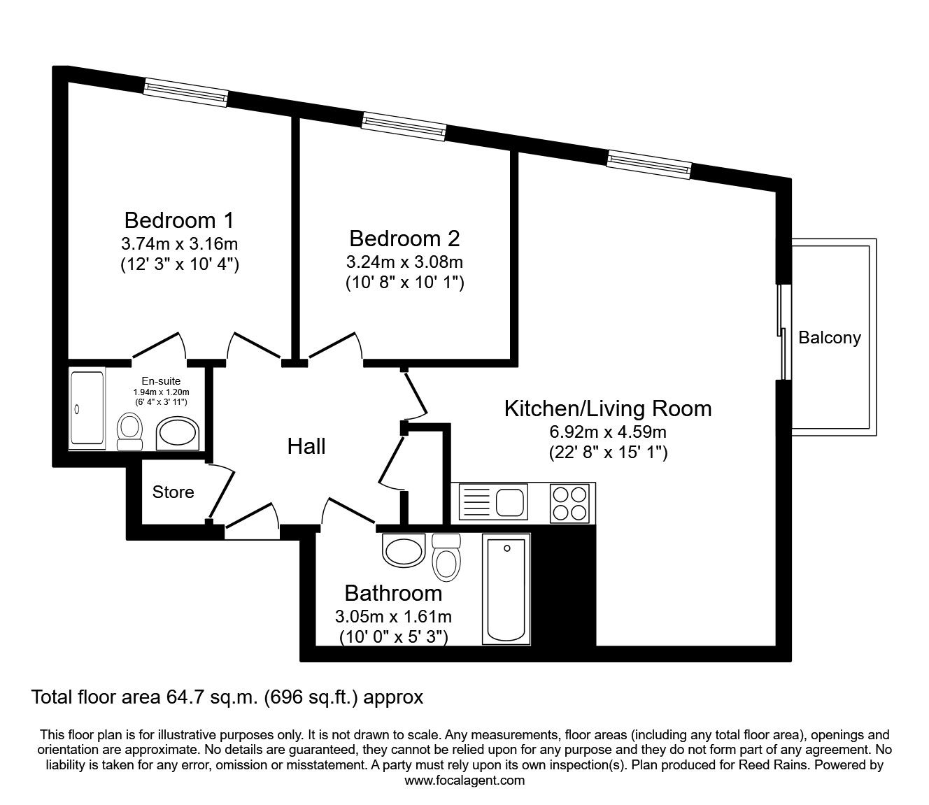 2 bed flat to rent in Pink, Media City UK, Salford, Greater Manchester M50 Zoopla
