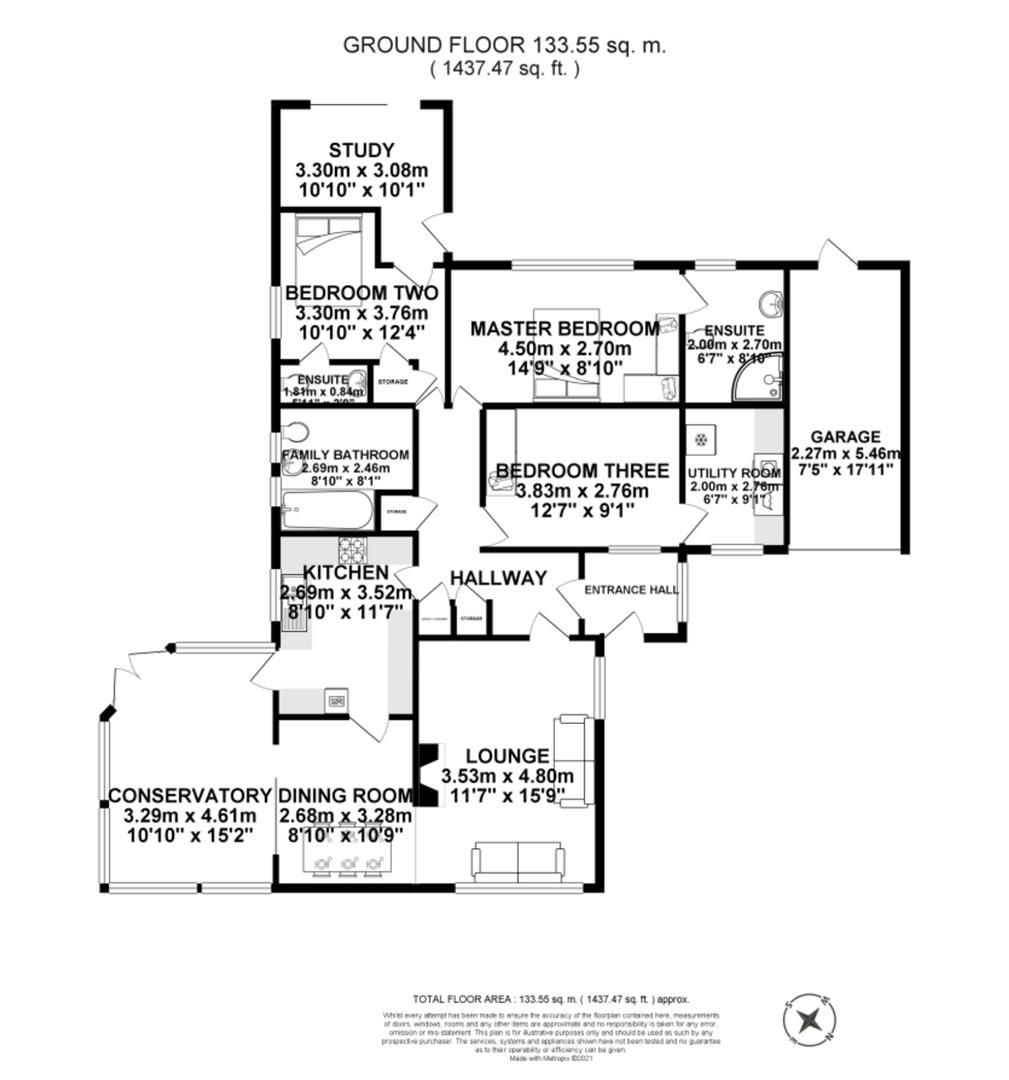 3 bed detached bungalow for sale in Wasdale Close, Leyland PR25 Zoopla