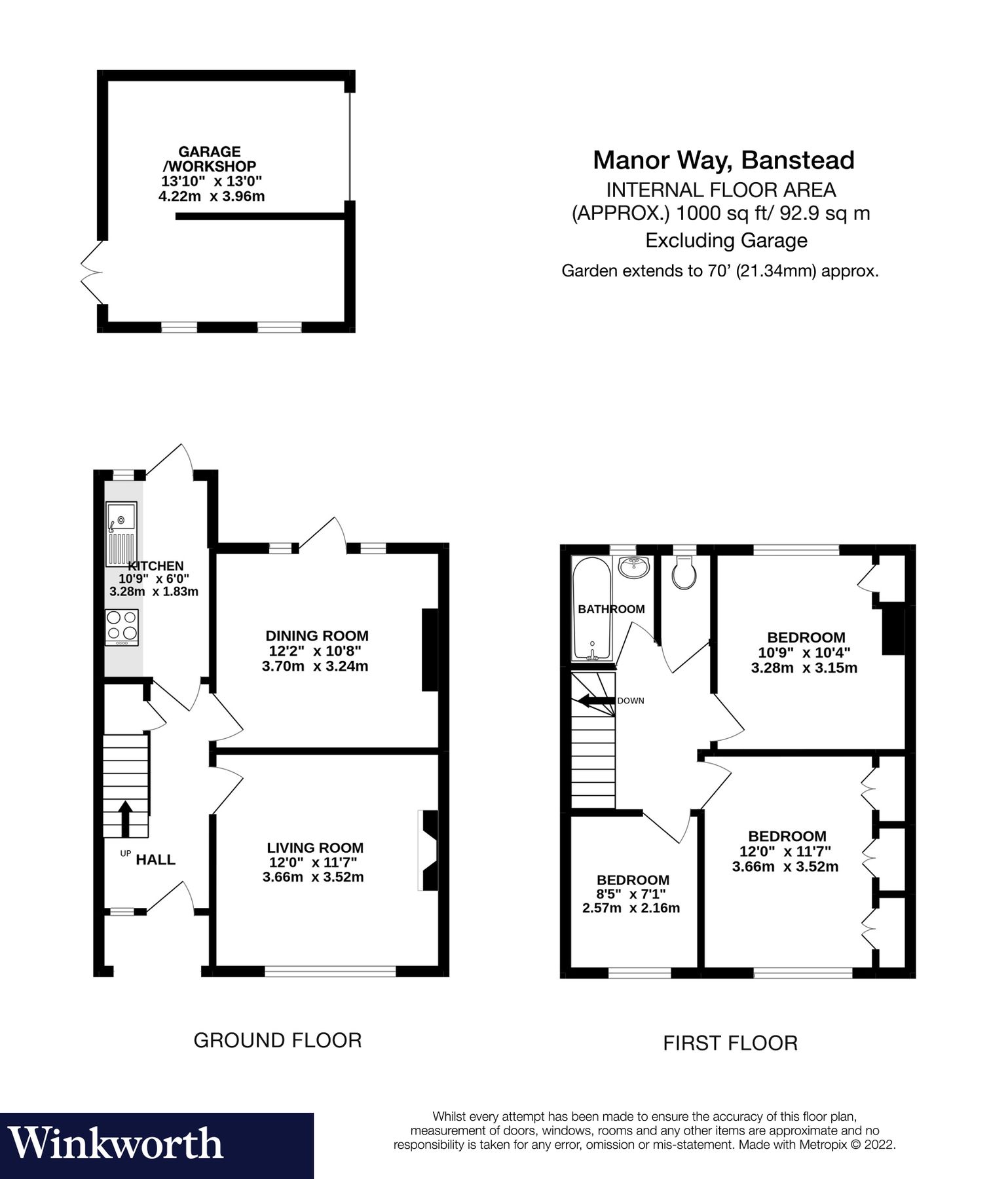 3 bed terraced house for sale in Manor Way, Banstead, Surrey SM7 Zoopla