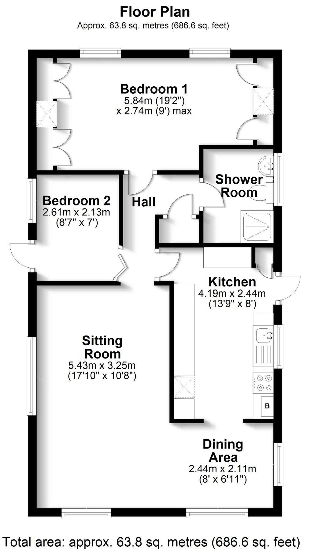 2 bed property for sale in Hamble Park, Fleet End Road, Warsash SO31