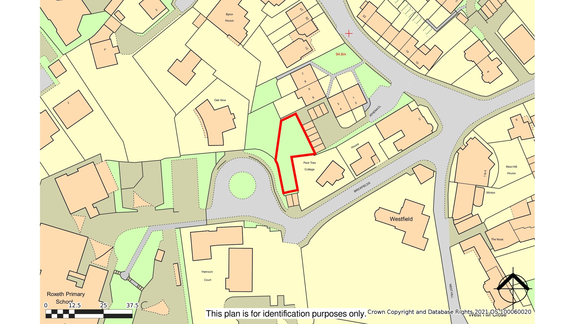 Land Lying To The North Of, Brickfields, Harrow, Greater London HA2  