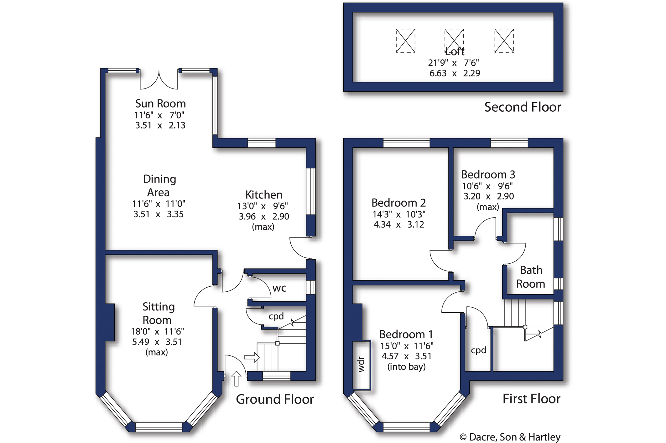3 bed semidetached house for sale in Tredgold Avenue, Bramhope, Leeds