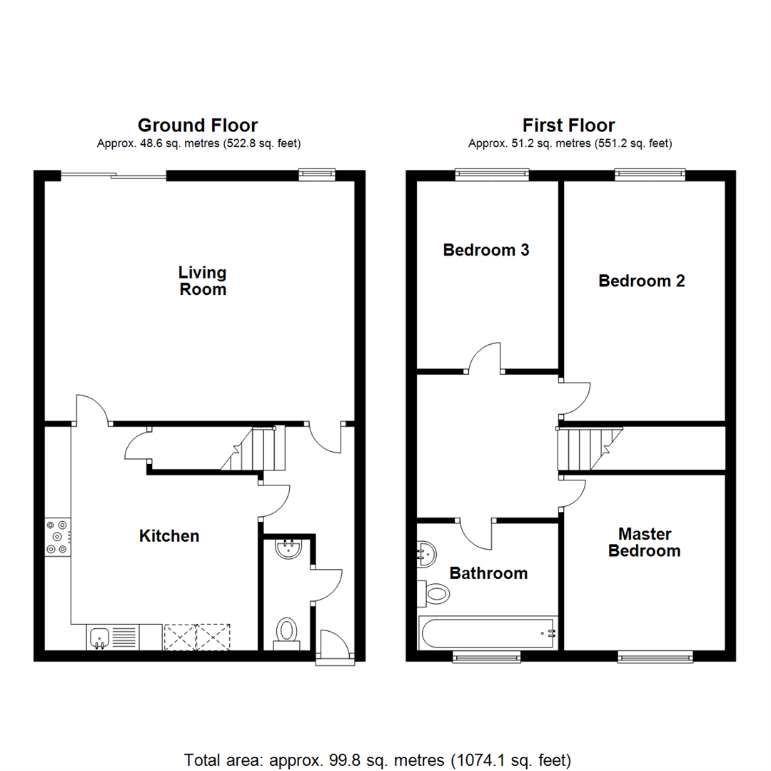 3 bed terraced house for sale in Walbrook Avenue, Springfield, Milton Keynes MK6 Zoopla