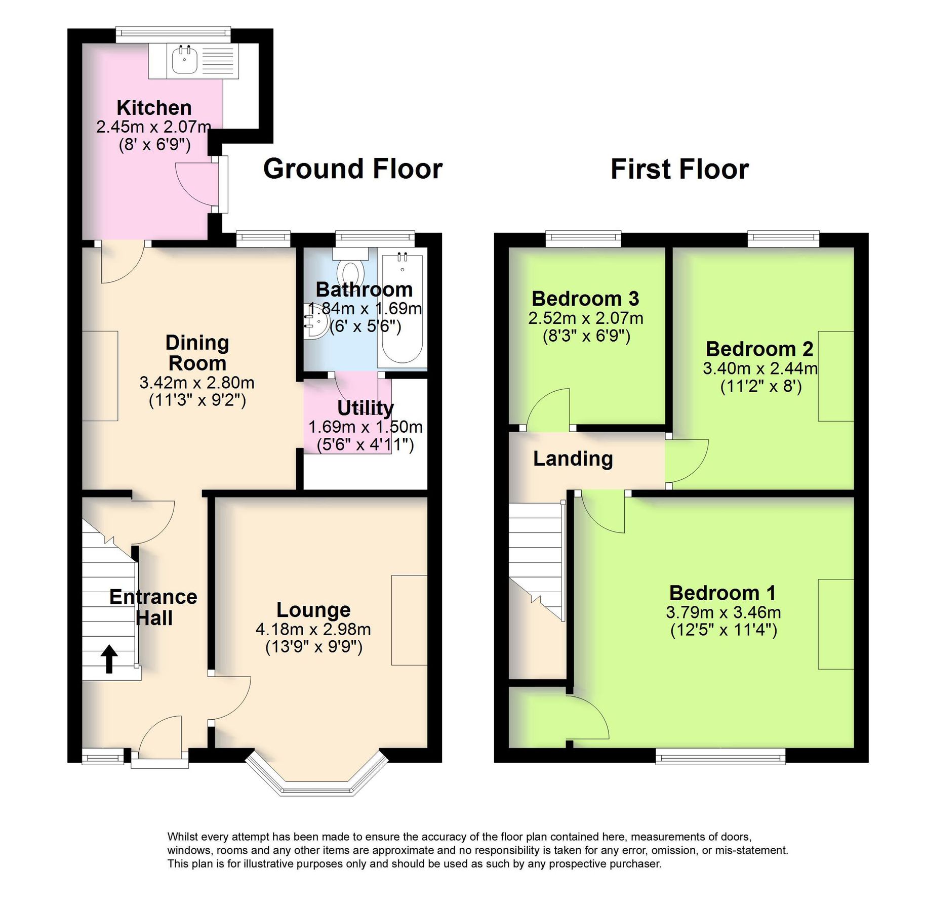 3 bed terraced house for sale in Ham Road, Worthing, West Sussex BN11