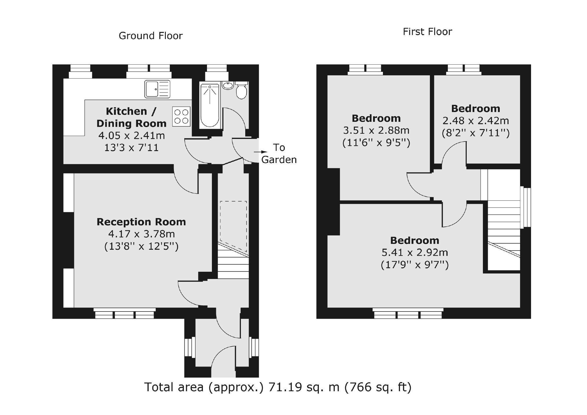 3 bed terraced house for sale in Porchester Road, Norbiton, Kingston