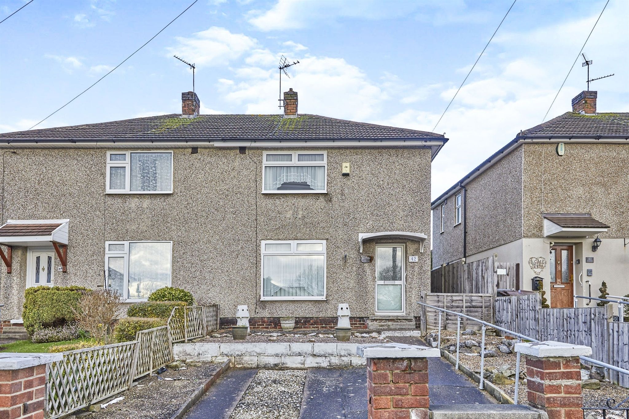 2 bed semidetached house for sale in Mayfair Crescent, Mackworth