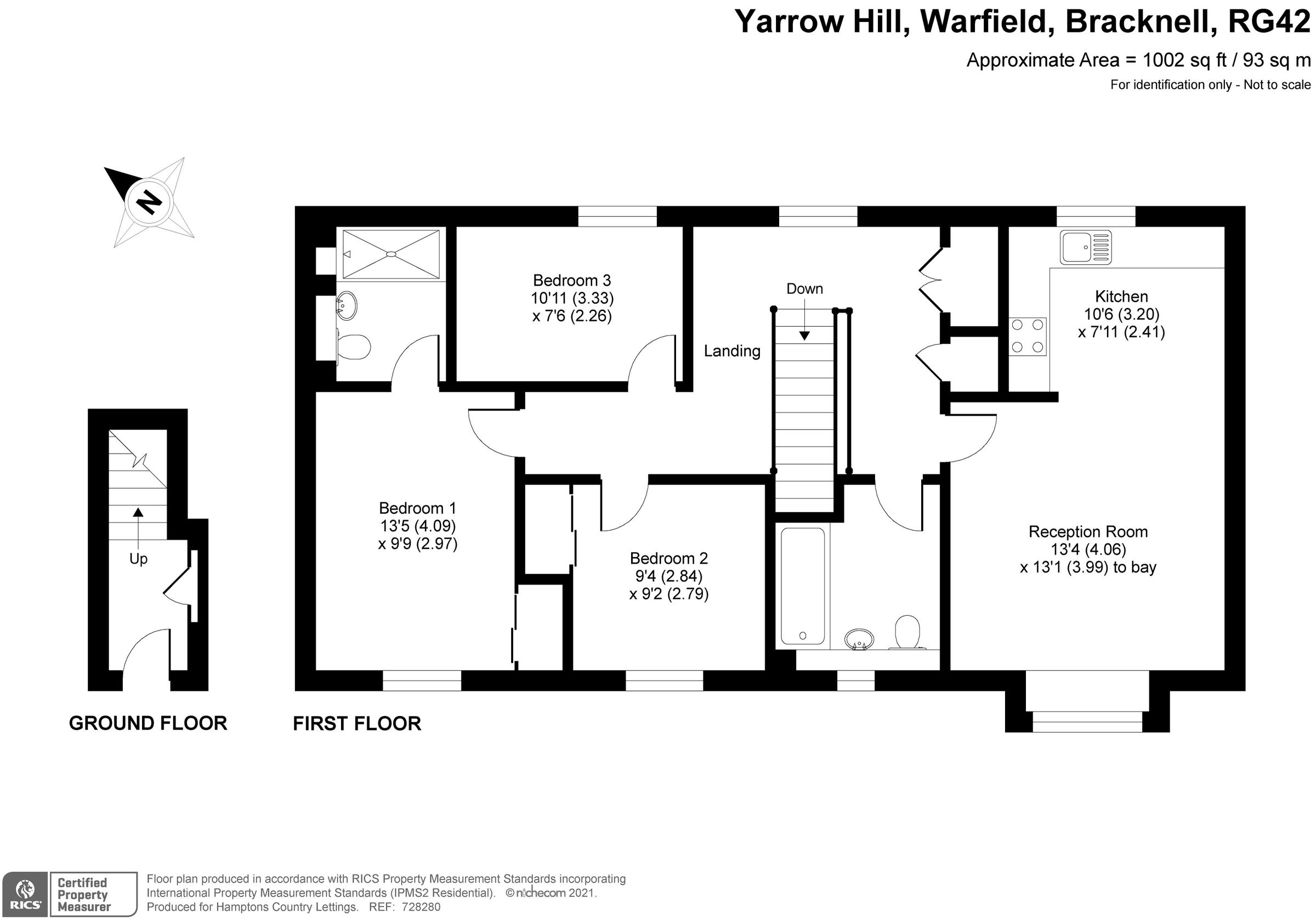 3 bed flat to rent in Yarrow Hill, Warfield, Bracknell RG42 Zoopla