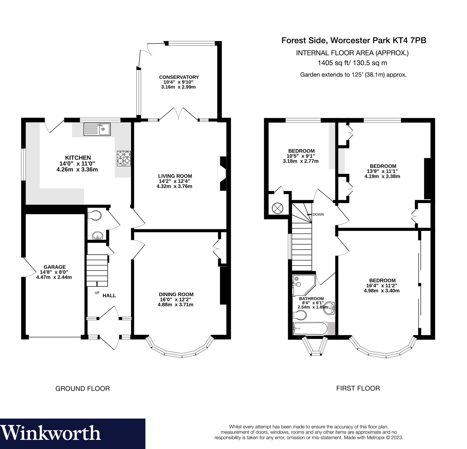 3 bed semidetached house for sale in Forest Side, Worcester Park KT4