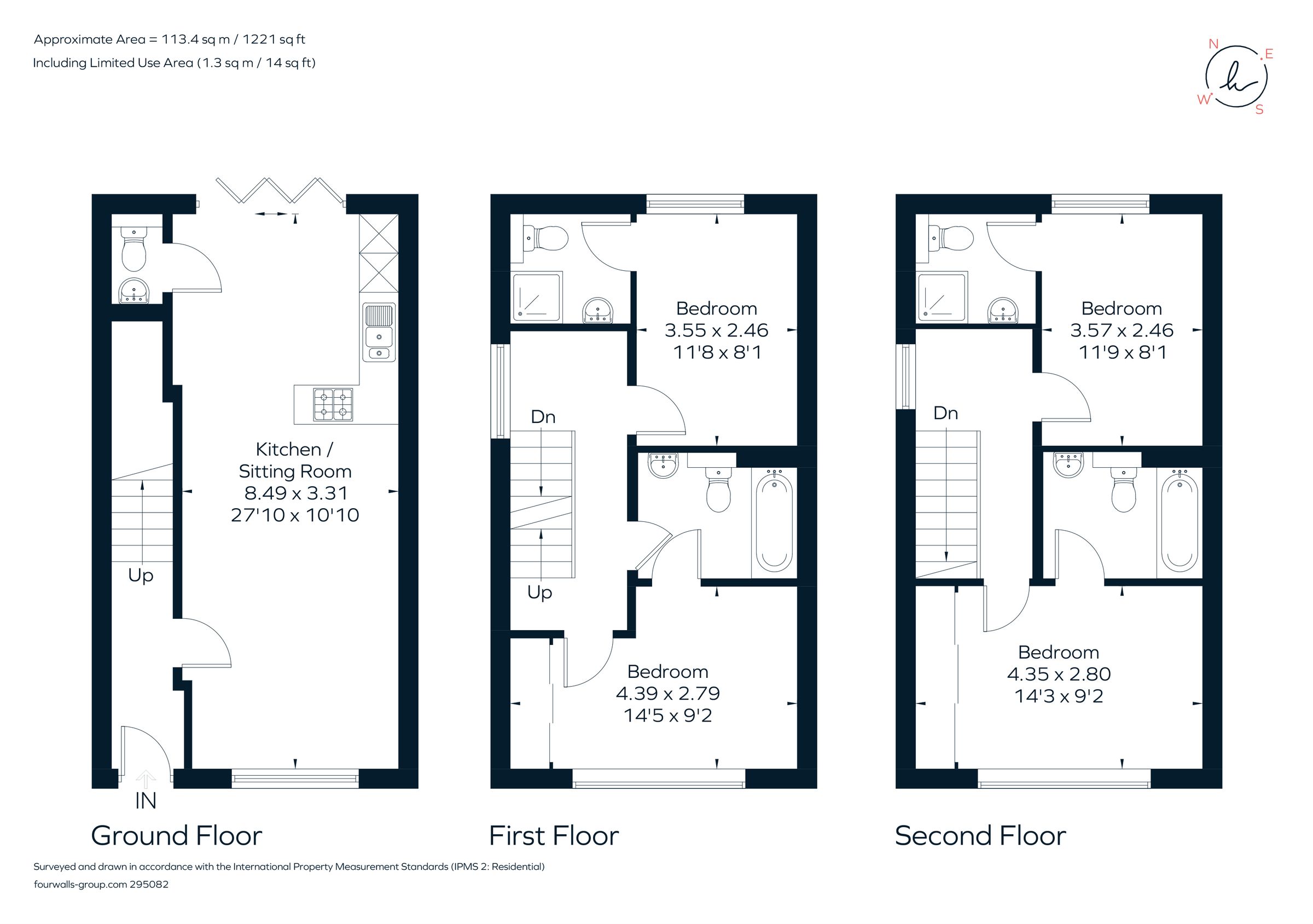 New home, 4 bed end terrace house for sale in Coulsdon Road, Caterham