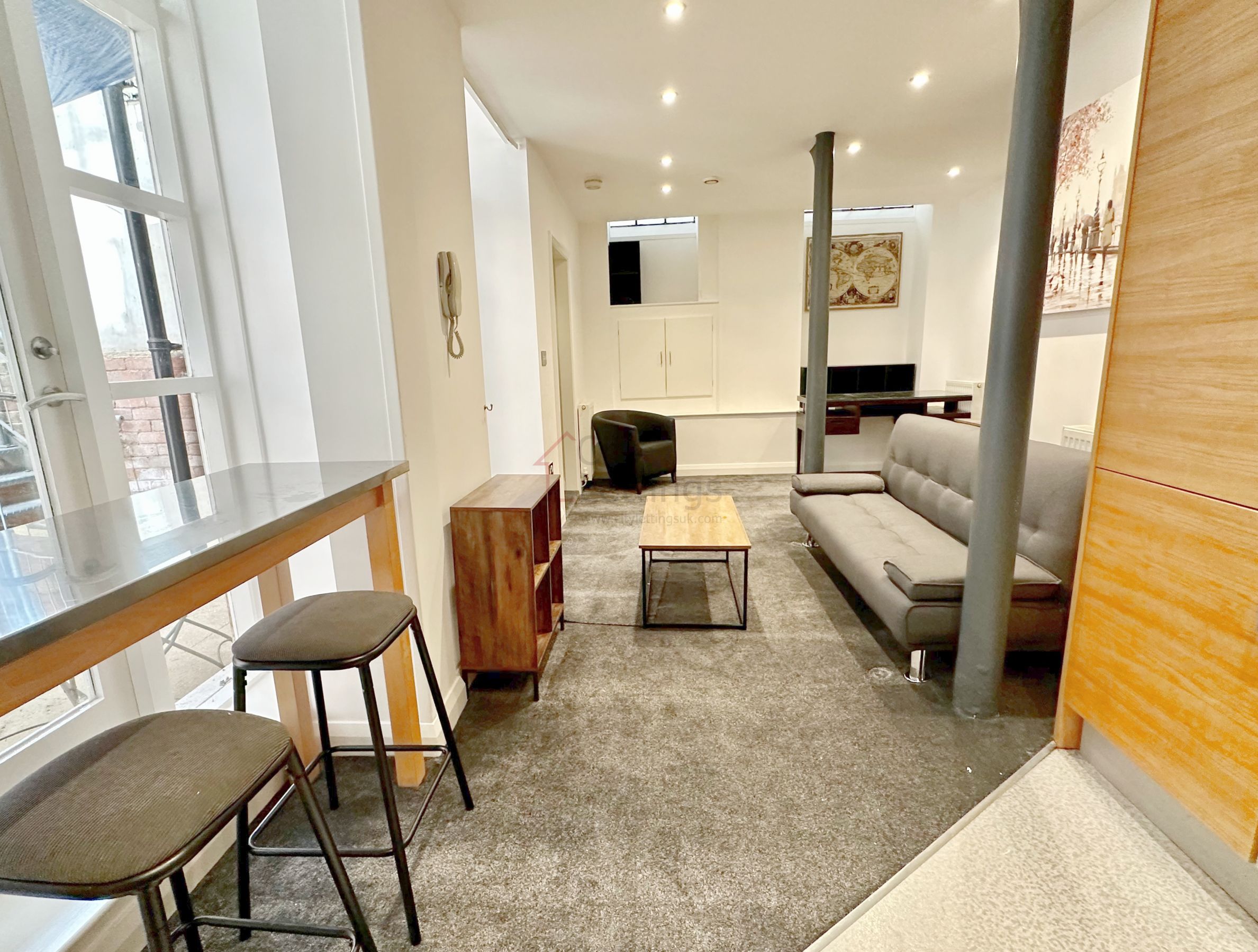 1 bed flat to rent in Derby Road, Canning Circus NG7 Zoopla