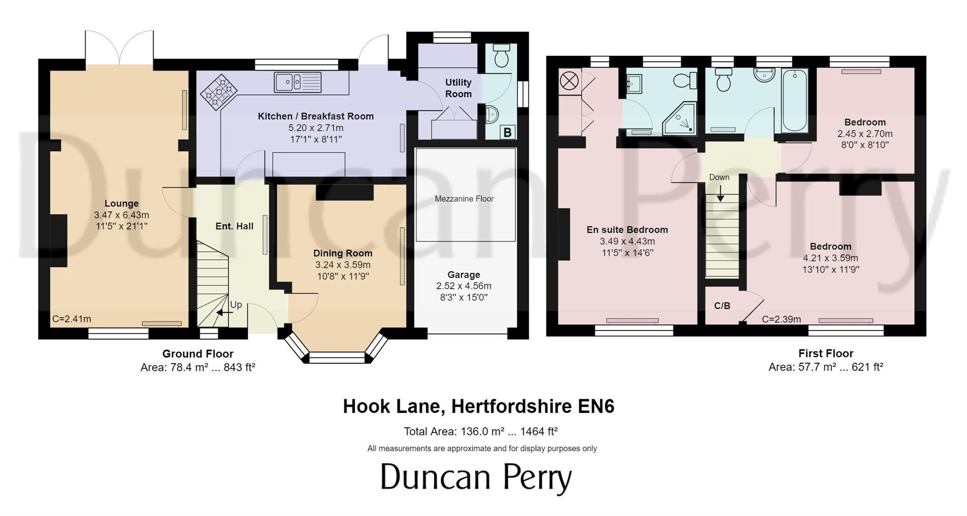 3 bed semidetached house for sale in Hook Lane, Northaw, Potters Bar