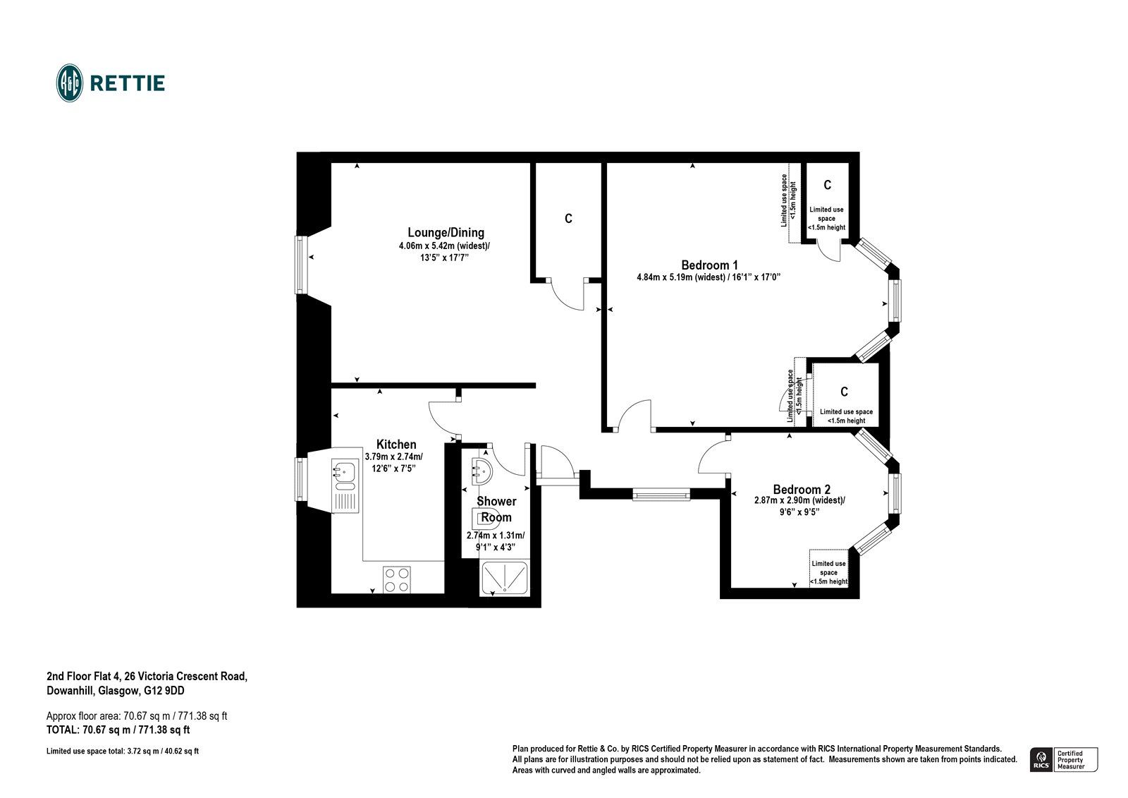 2 bed flat for sale in Victoria Crescent Road, 2nd Floor, Dowanhill, Glasgow G12 Zoopla