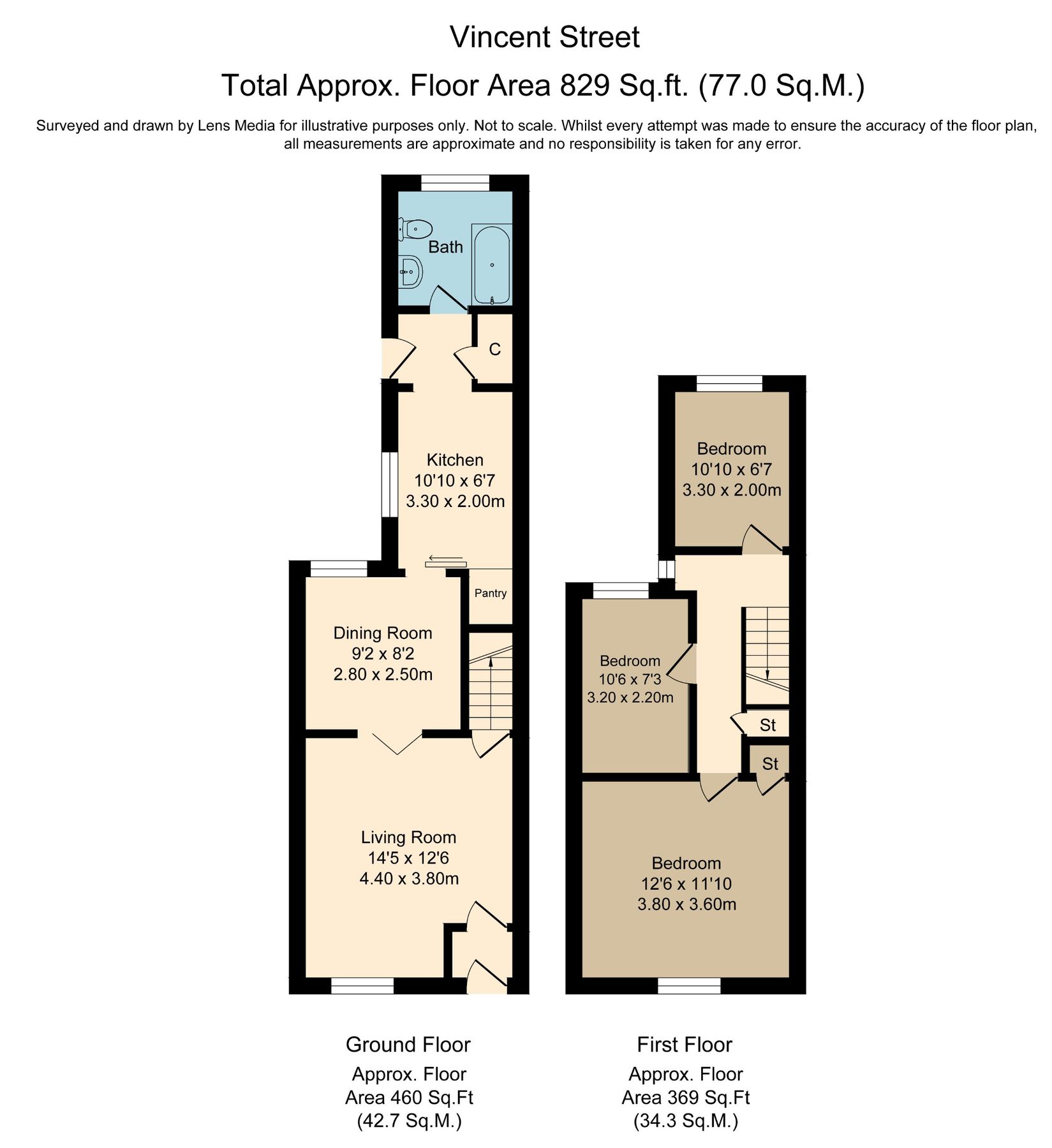 3 bed terraced house for sale in Vincent Street, St Helens Central, St