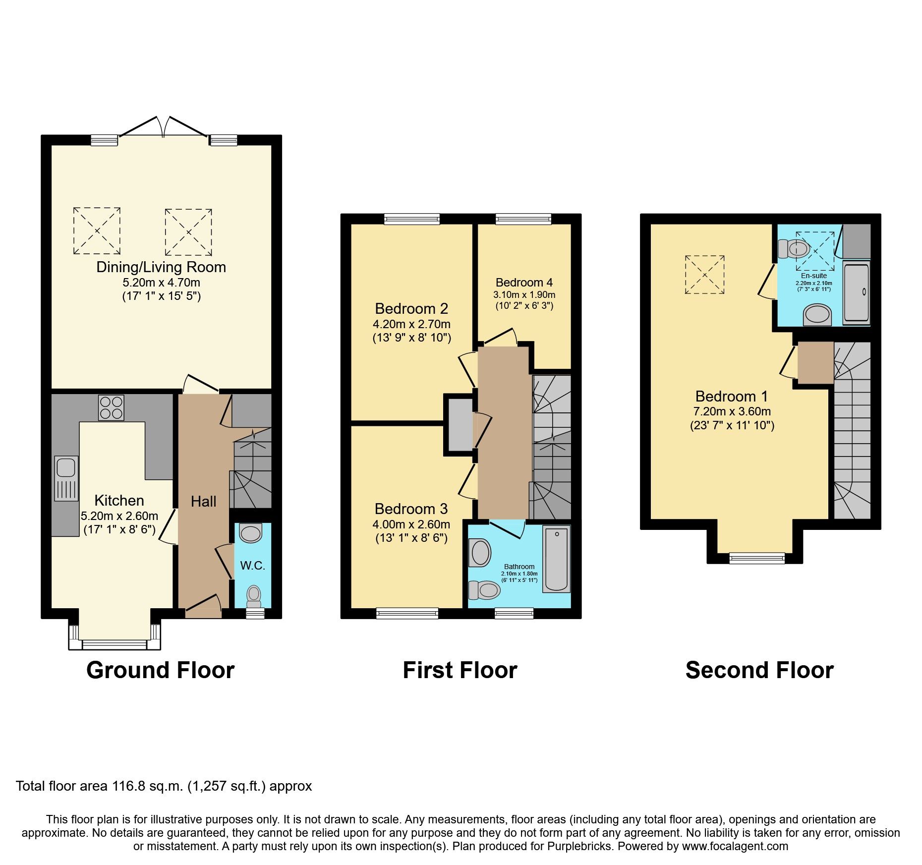 4 bed town house for sale in Haydock Drive, Carlisle CA2 Zoopla