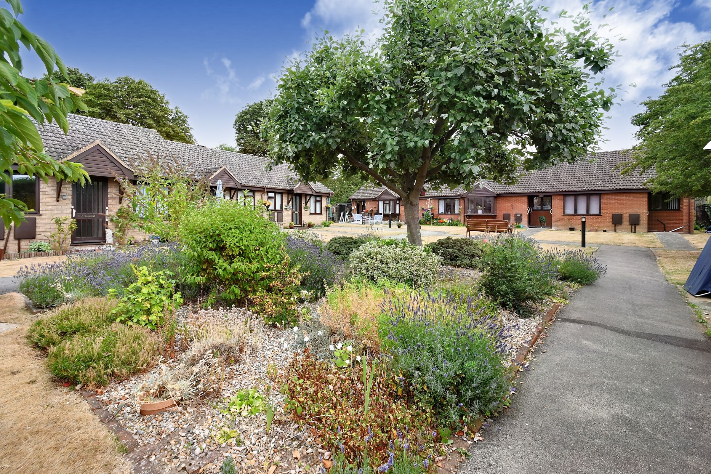 2 bed terraced bungalow for sale in Alasdair Place, Claydon, Ipswich