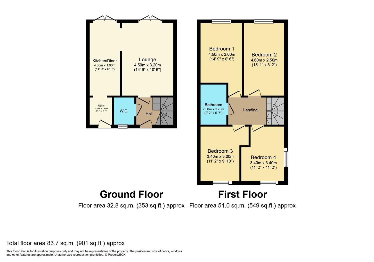 4 bed end terrace house for sale in Brockles Mead, Harlow CM19 Zoopla