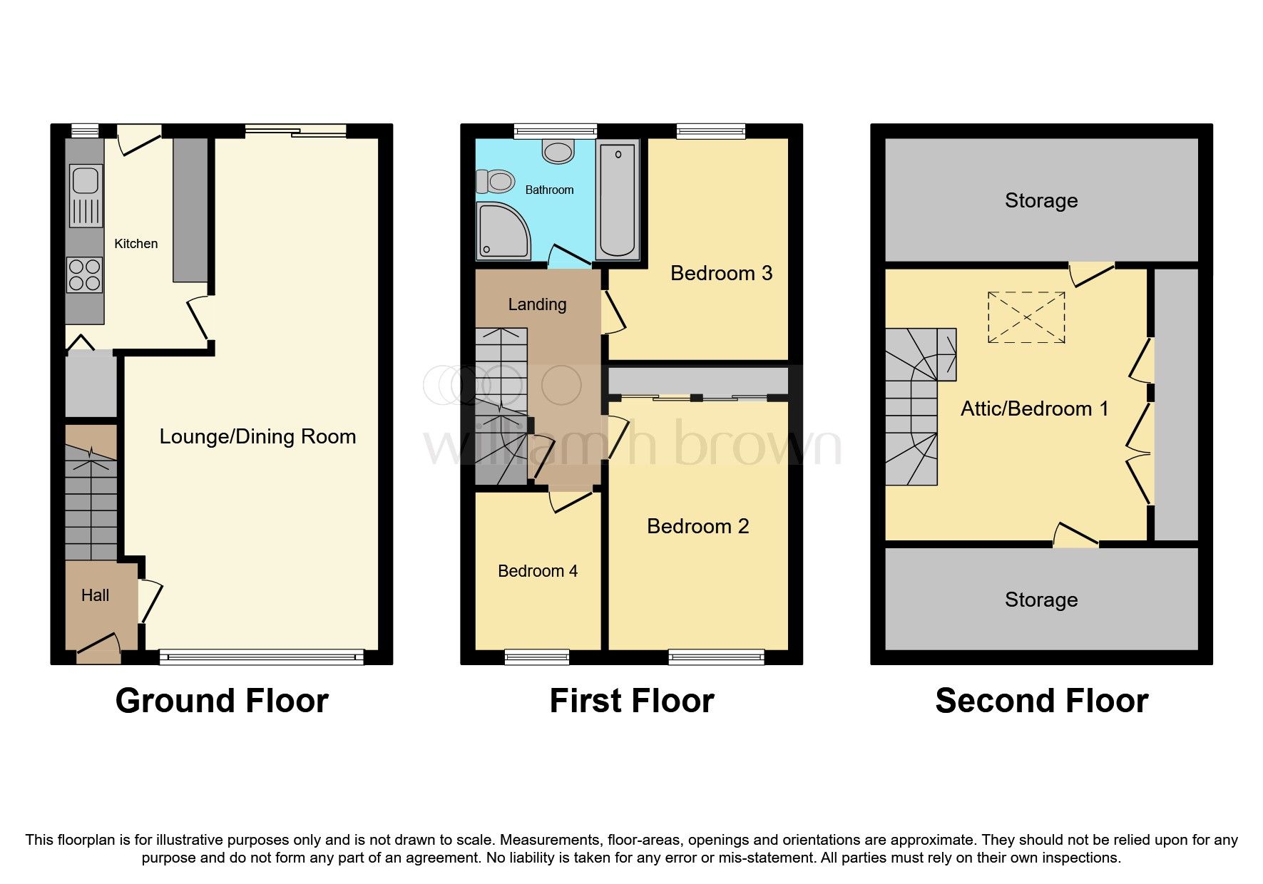 4 bed terraced house for sale in Parkdale Drive, Triangle, Sowerby