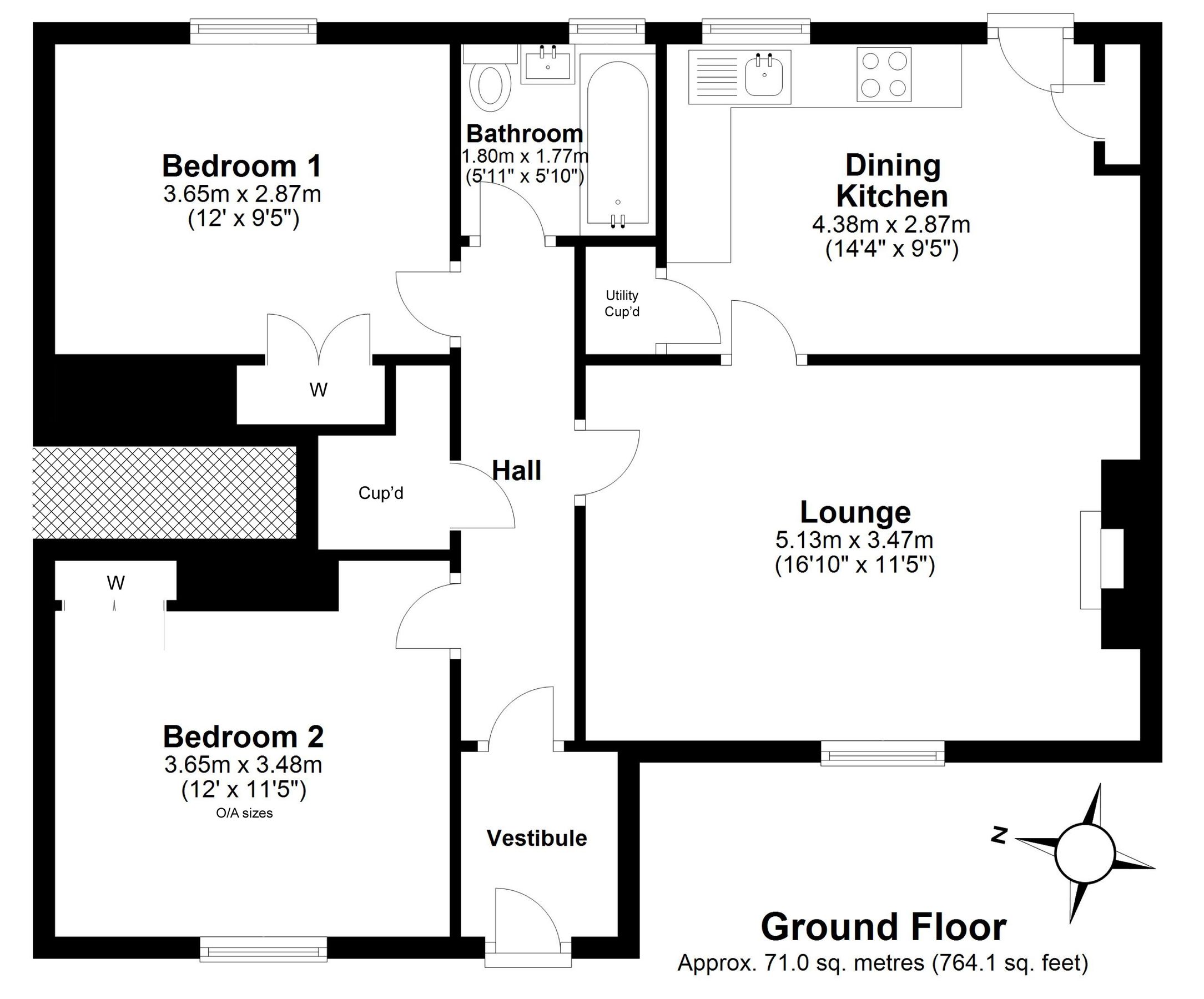 2 bed property for sale in 38 Broomhouse Walk, Edinburgh EH11 Zoopla
