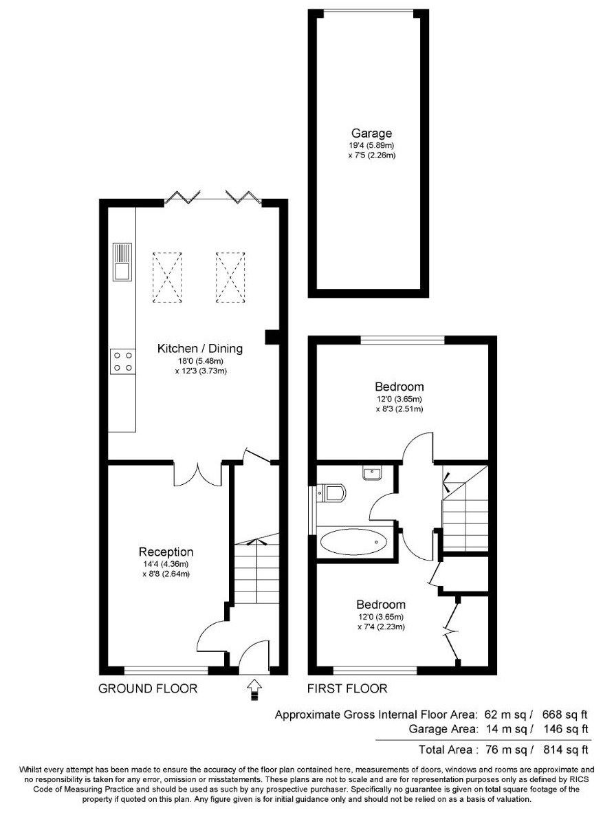 2 bed end terrace house for sale in Finnart Close, Weybridge KT13 Zoopla