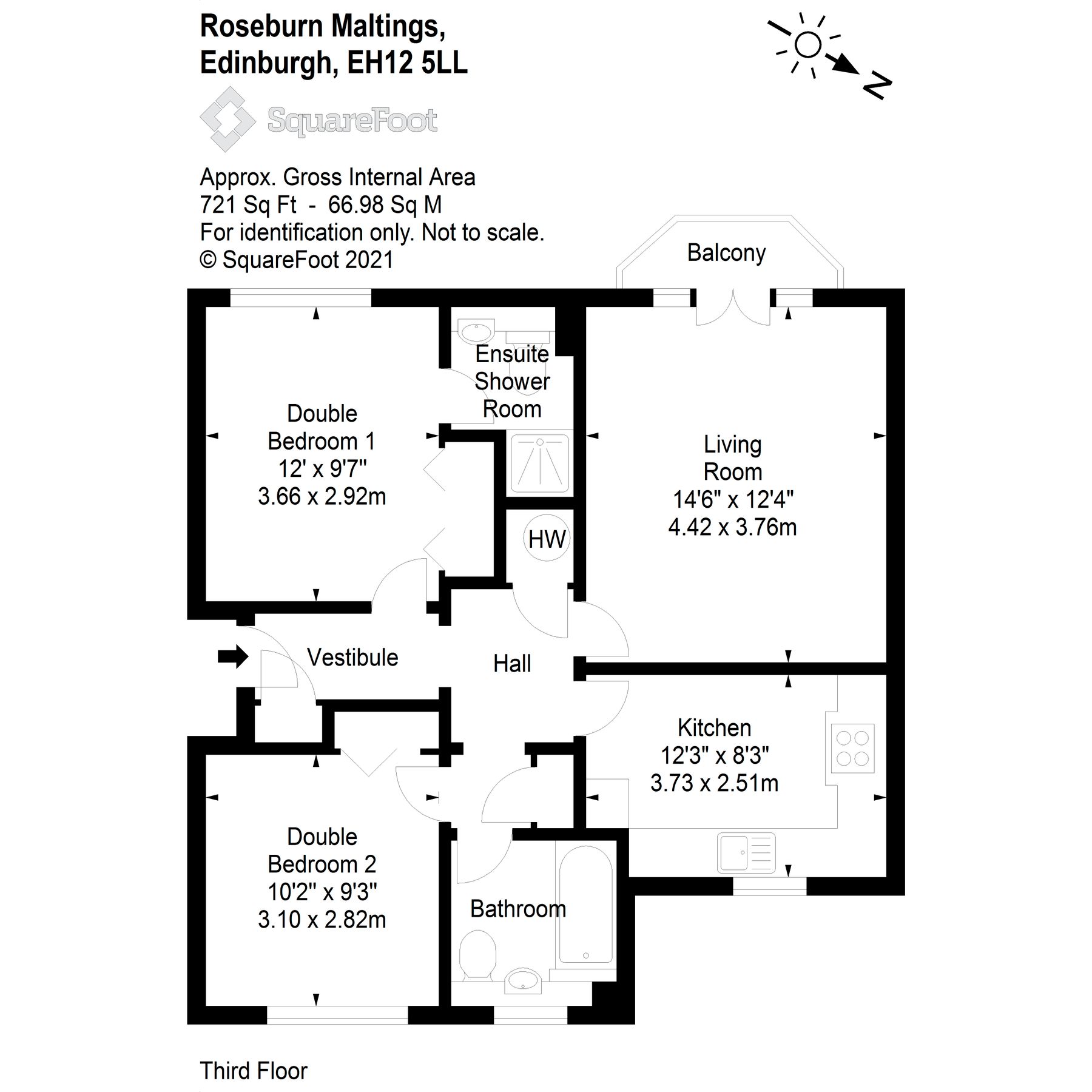 2 bed flat for sale in 23/8 Roseburn Maltings, Edinburgh EH12 Zoopla