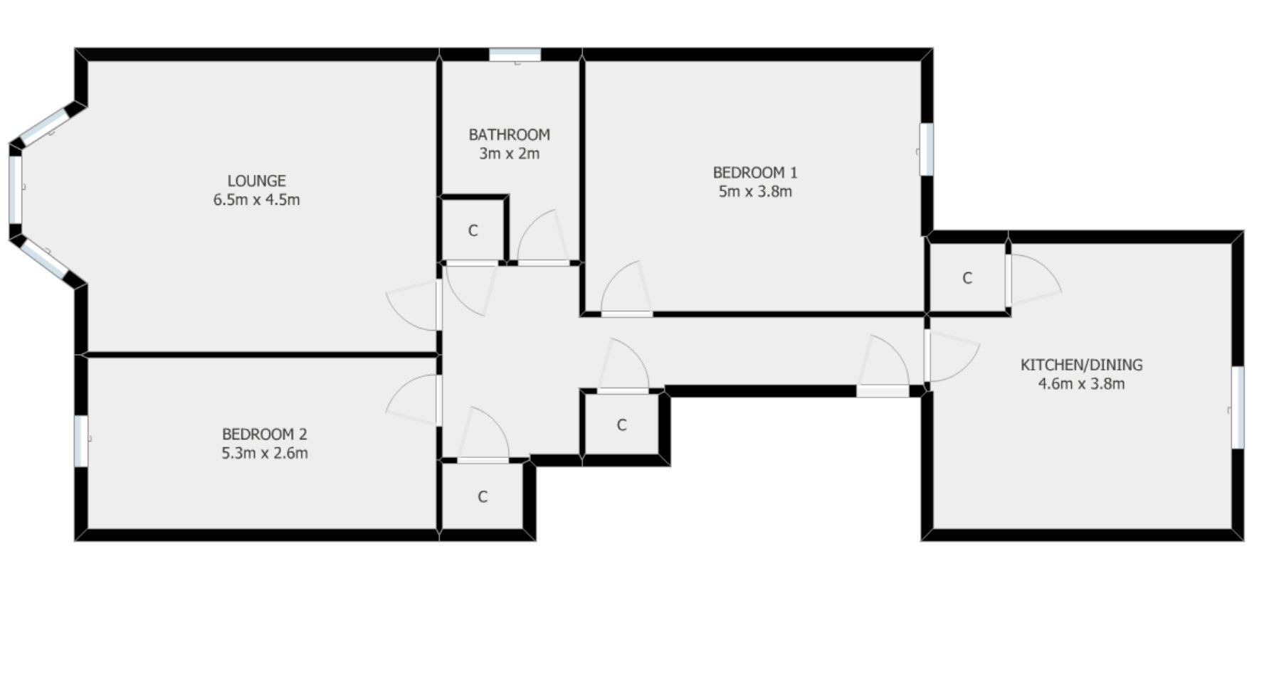 2 bed flat for sale in 543, Victoria Road, Queens Park, Glasgow G42