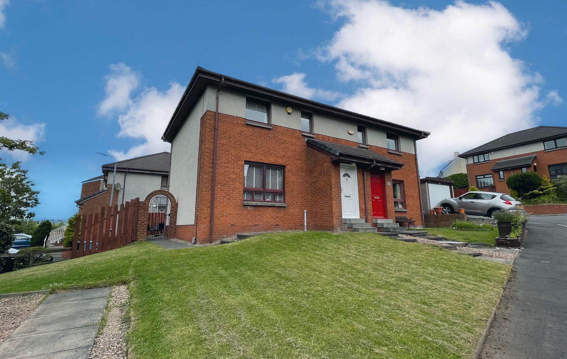 3 bed semidetached house for sale in Rowanwood Crescent, Coatbridge