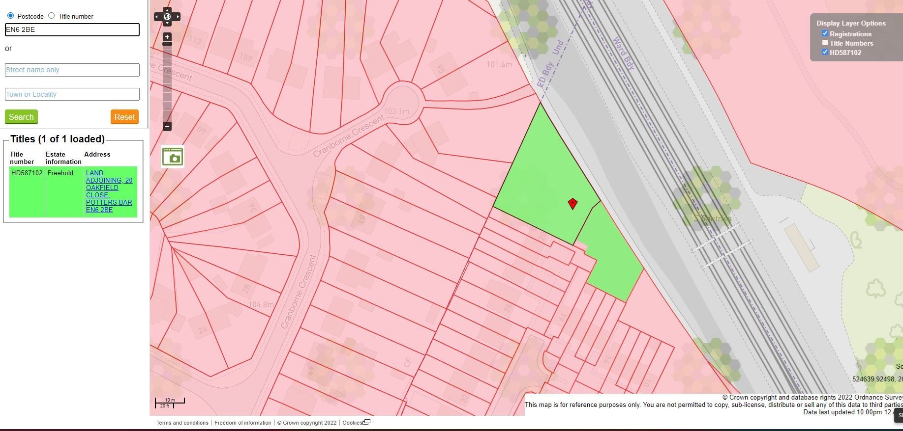 Land for sale in Oakfield Close, Potters Bar EN6 Zoopla