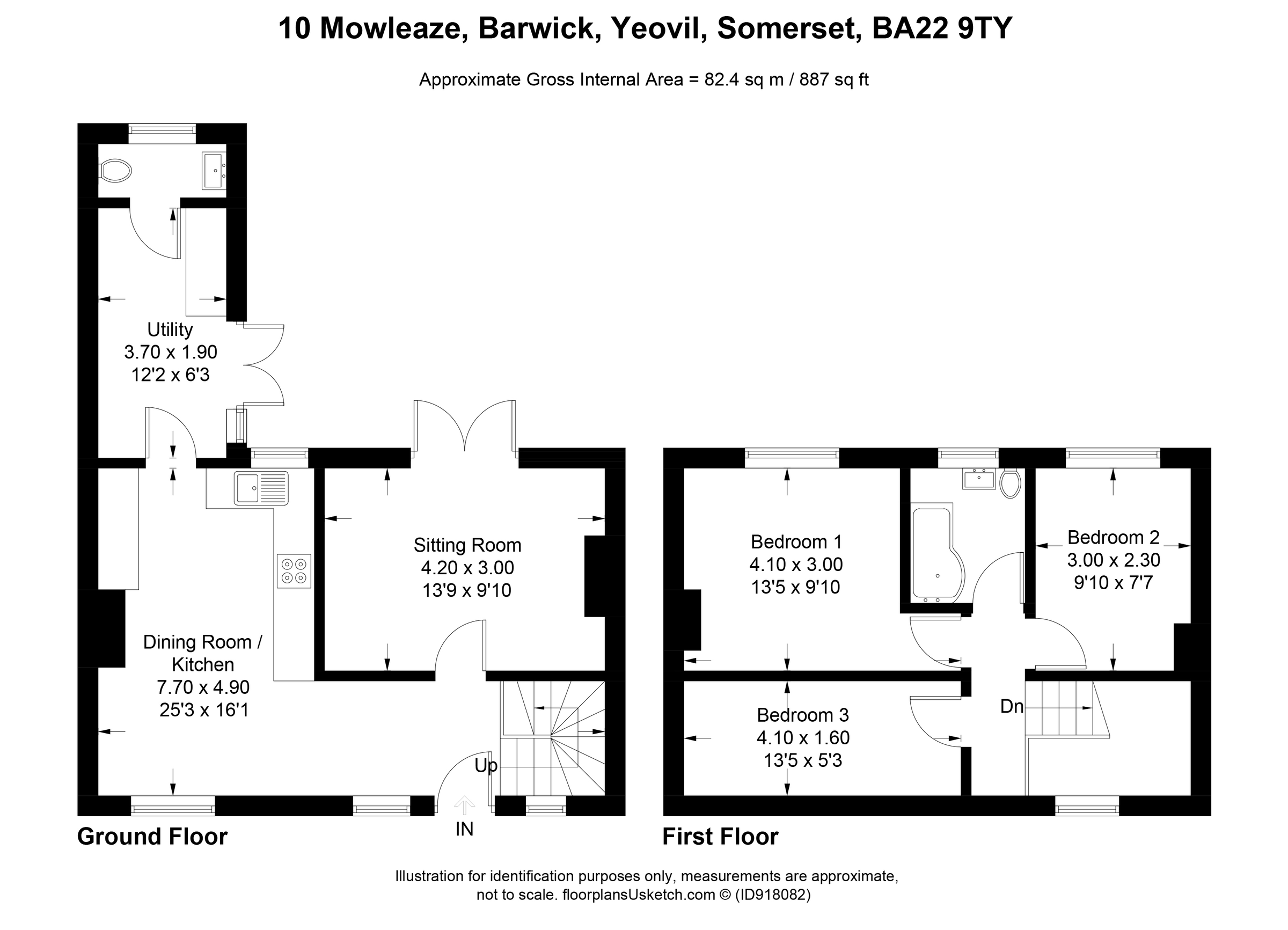 3 bed terraced house for sale in Mowleaze, Barwick, Yeovil BA22 Zoopla