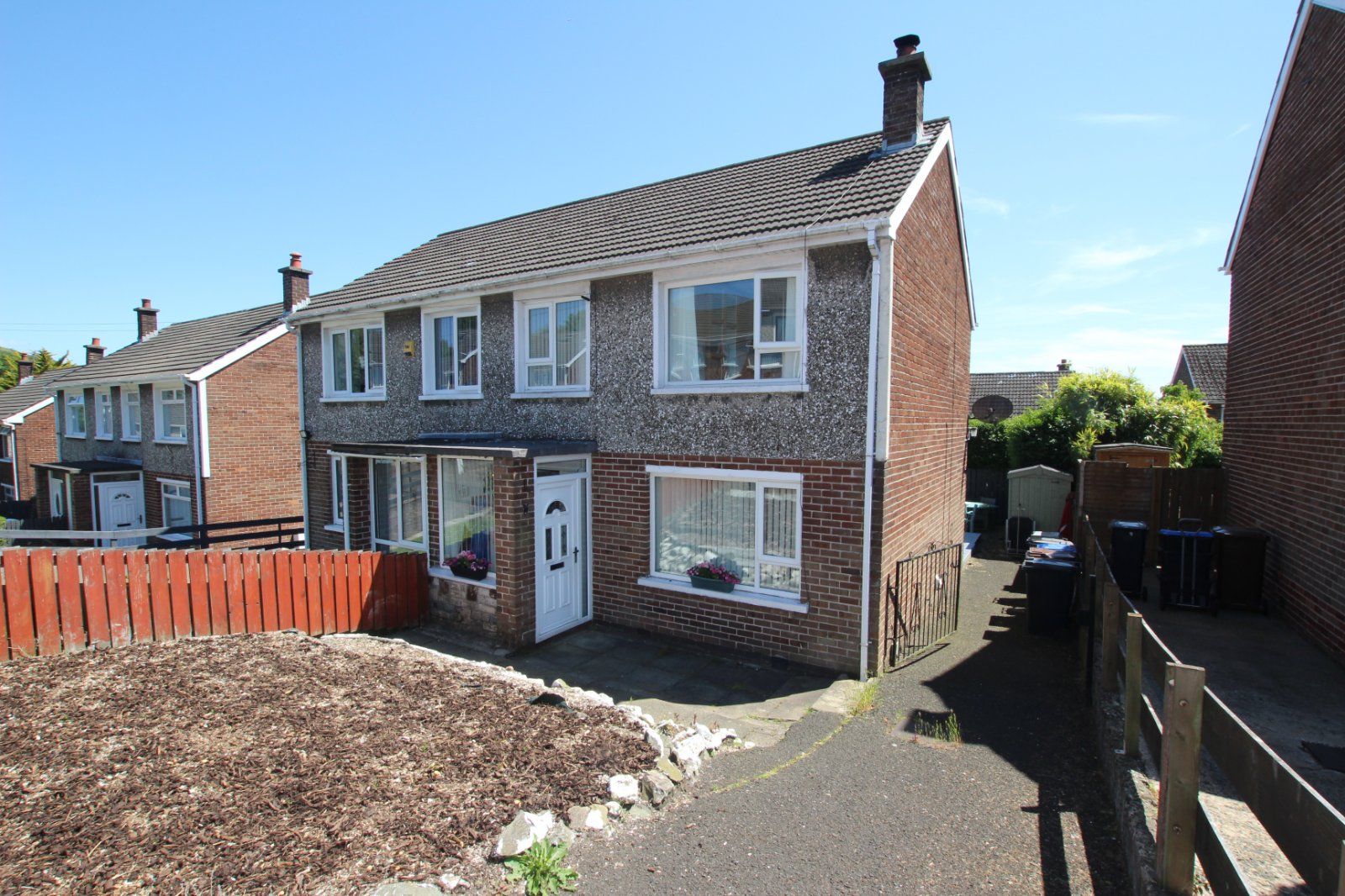 3 bed semidetached house for sale in Church Drive, Newtownabbey BT36