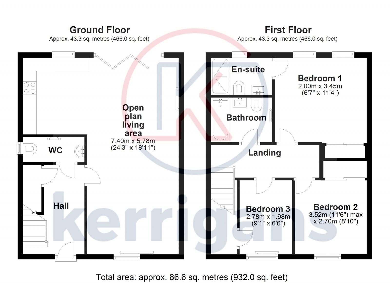 3 bed detached house to rent in 36 Old School Drive Kirk Sandall