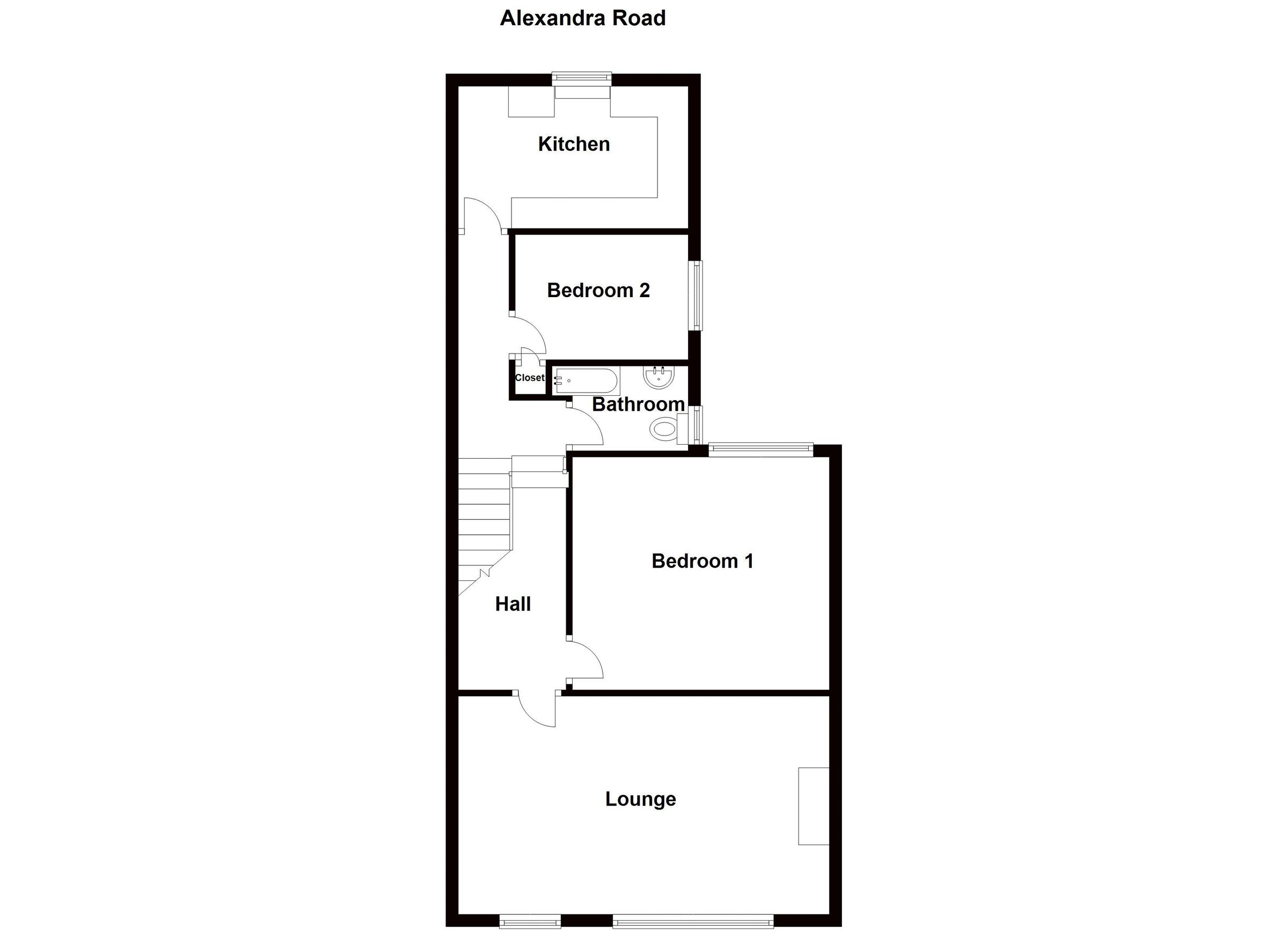 2 bed flat to rent in Alexandra Road, SouthendOnSea SS1 Zoopla