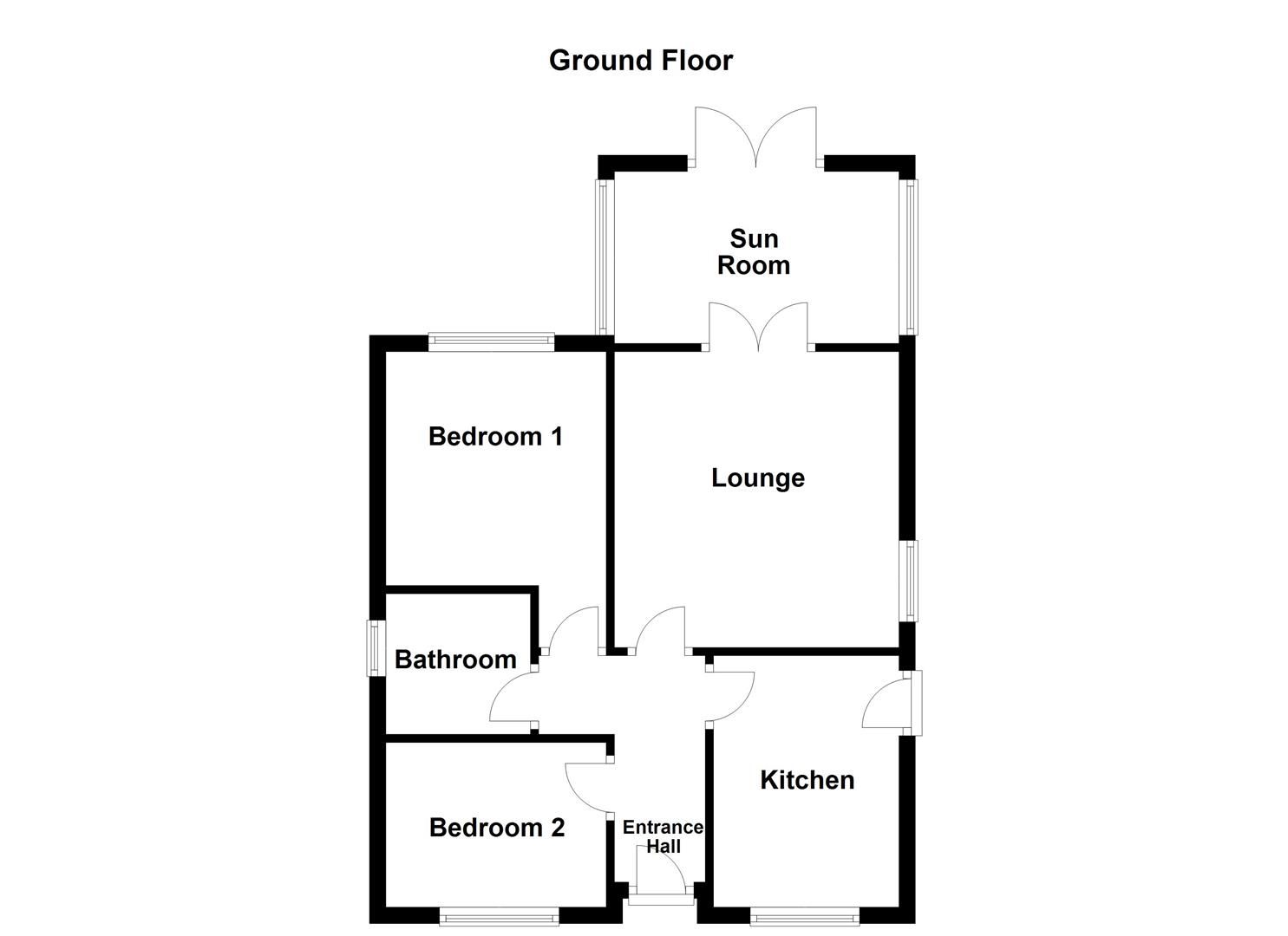 2 bed detached bungalow for sale in Woodmoor Rise, Crigglestone