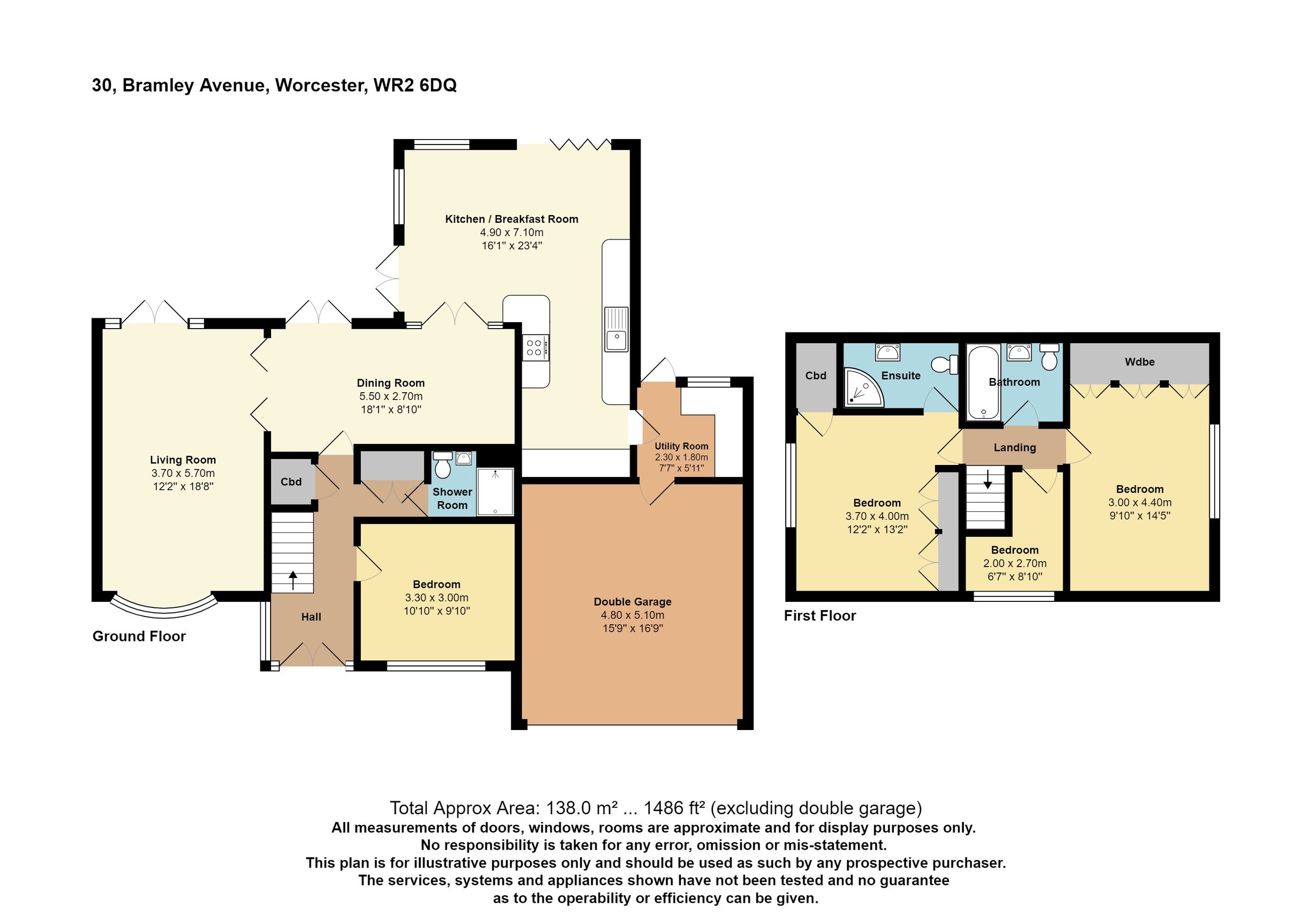 4 bed detached house for sale in Bramley Avenue, Worcester
