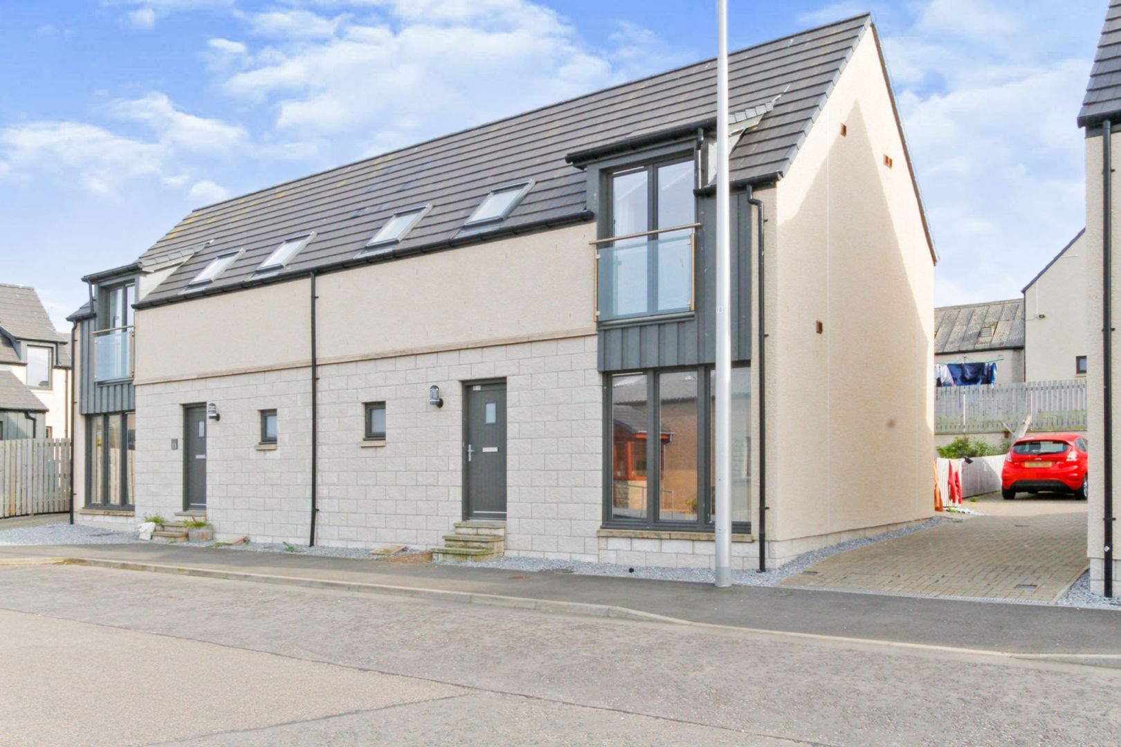 3 bed semidetached house for sale in Shore Street, Lossiemouth IV31