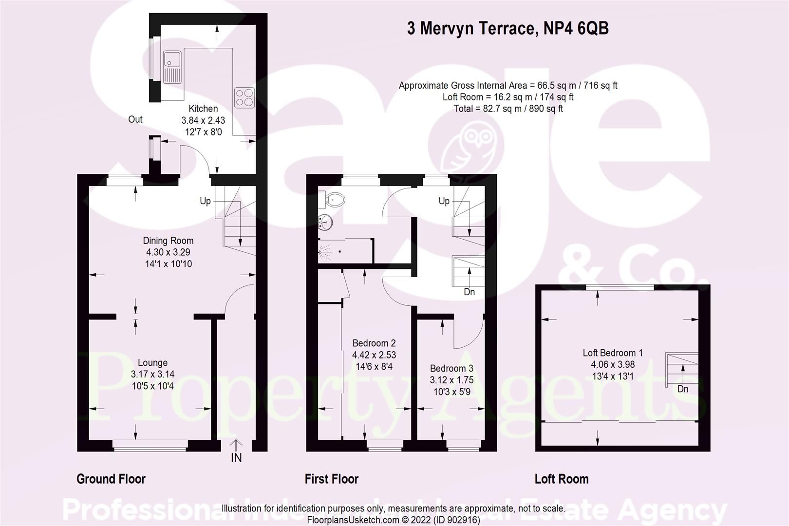 3 bed terraced house for sale in Mervyn Terrace Hanbury Road, Pontnewynydd, Pontypool NP4 Zoopla
